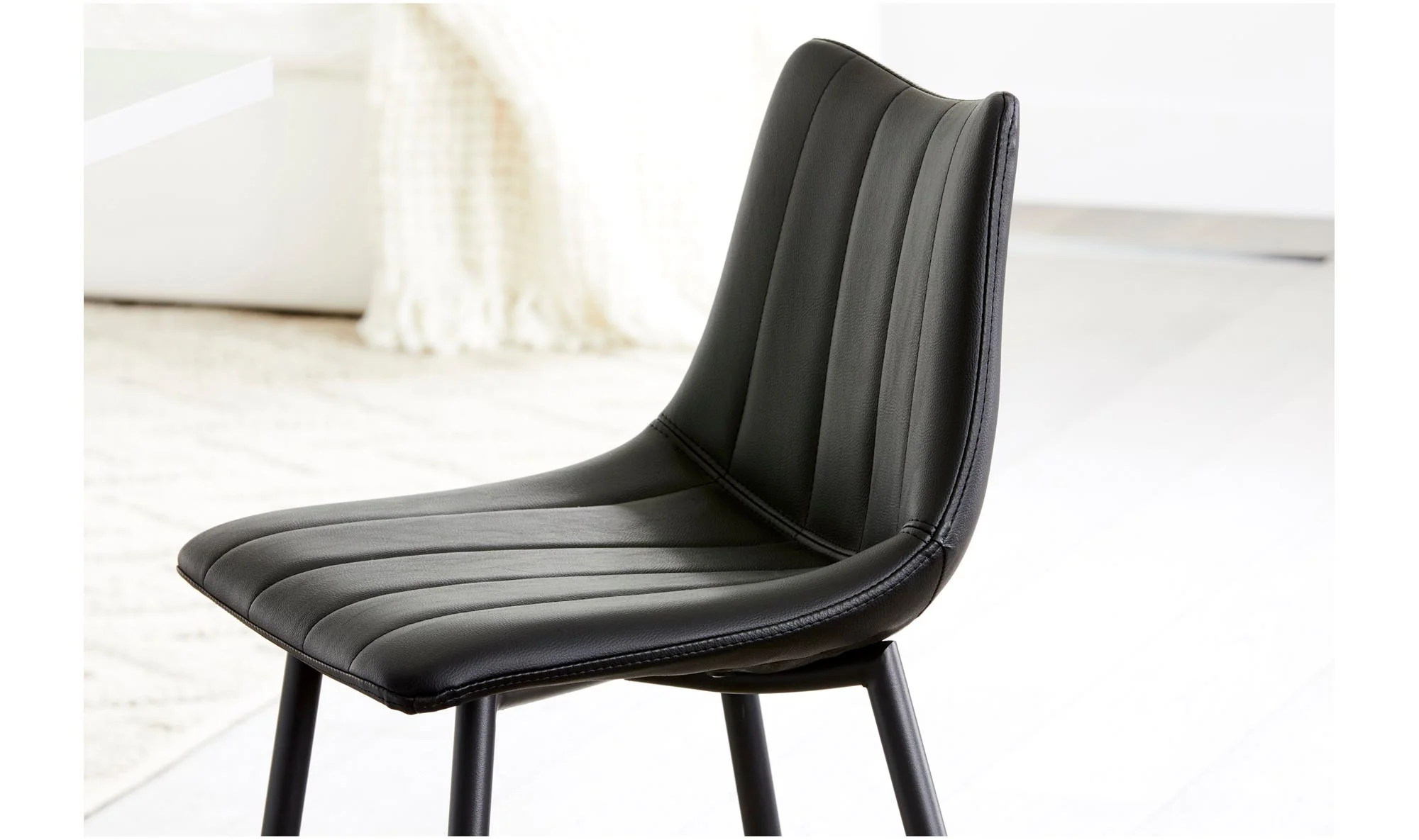 Moe's Home Alibi Barstool Matte Black - Set Of Two - Image 9