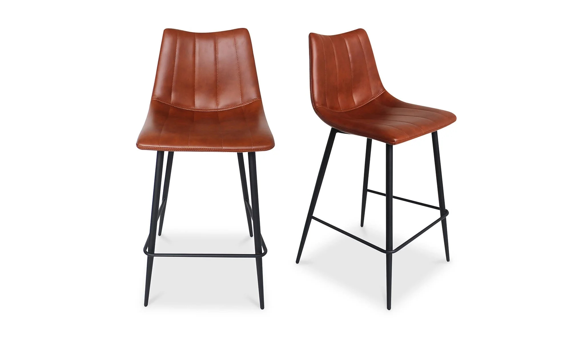 Moe's Home Alibi Counter Stool Brown - Set Of Two