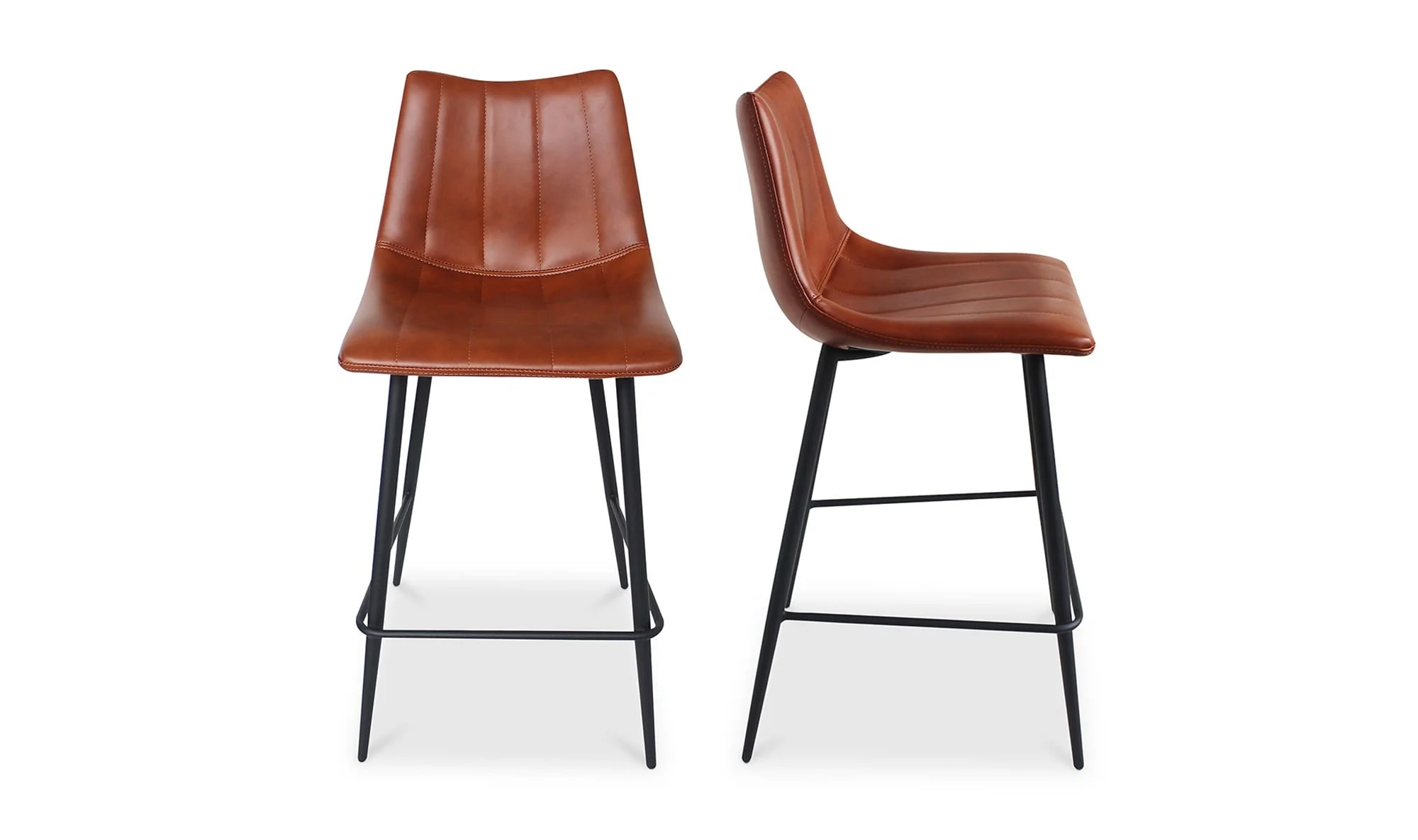Moe's Home Alibi Counter Stool Brown - Set Of Two - Image 5