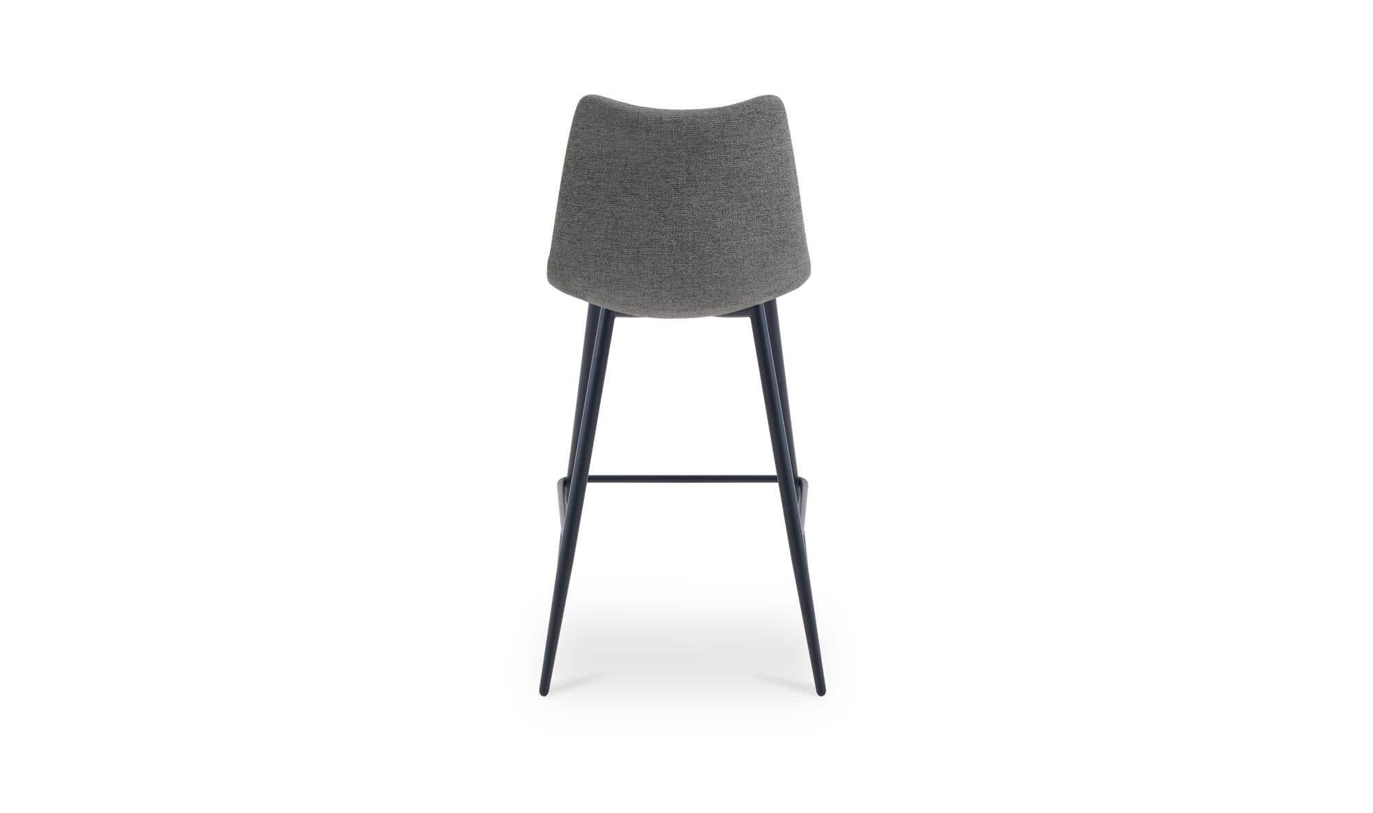Moe's Home Alibi Counter Stool Dark Grey-Set of Two - Image 3