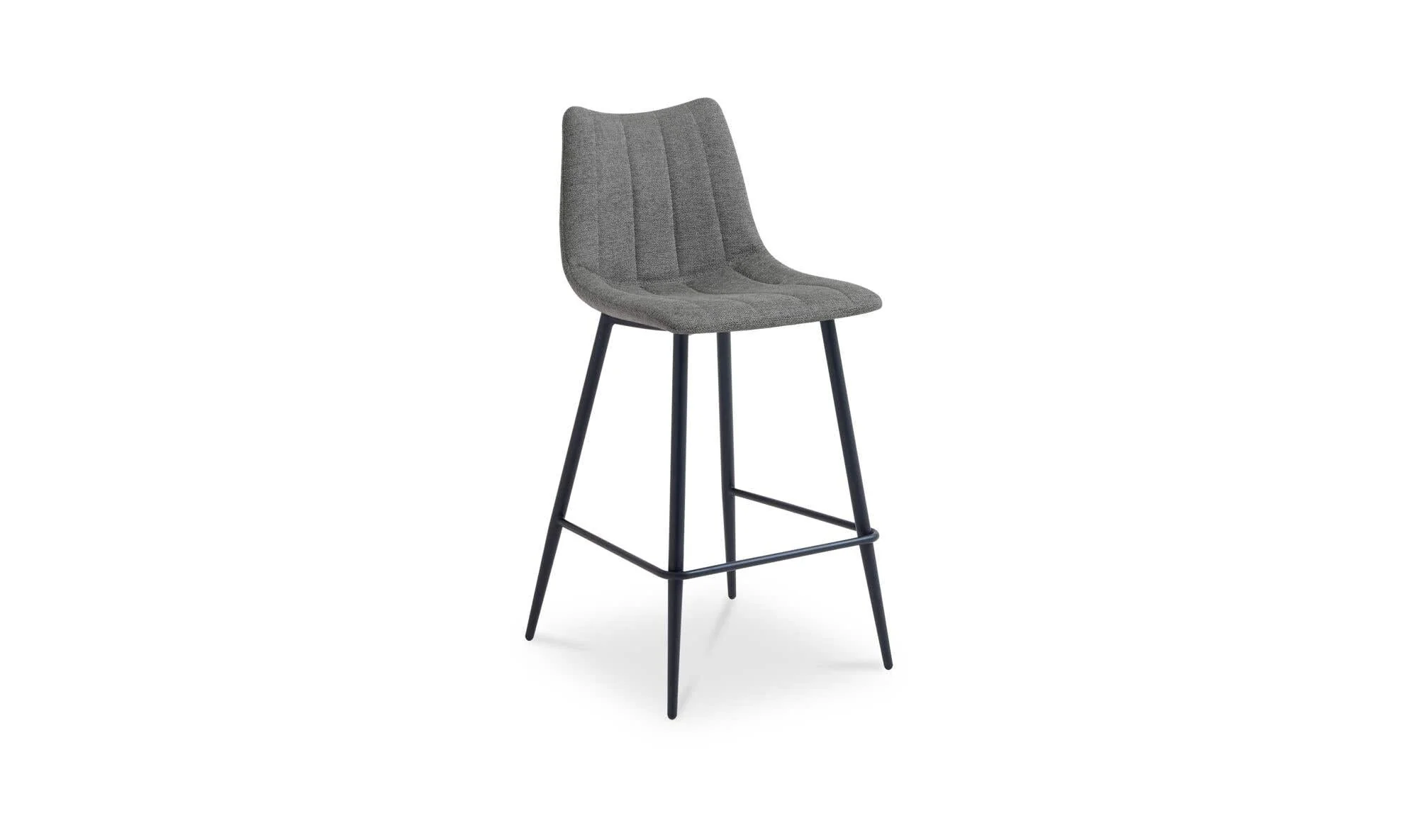Moe's Home Alibi Counter Stool Dark Grey-Set of Two - Image 4
