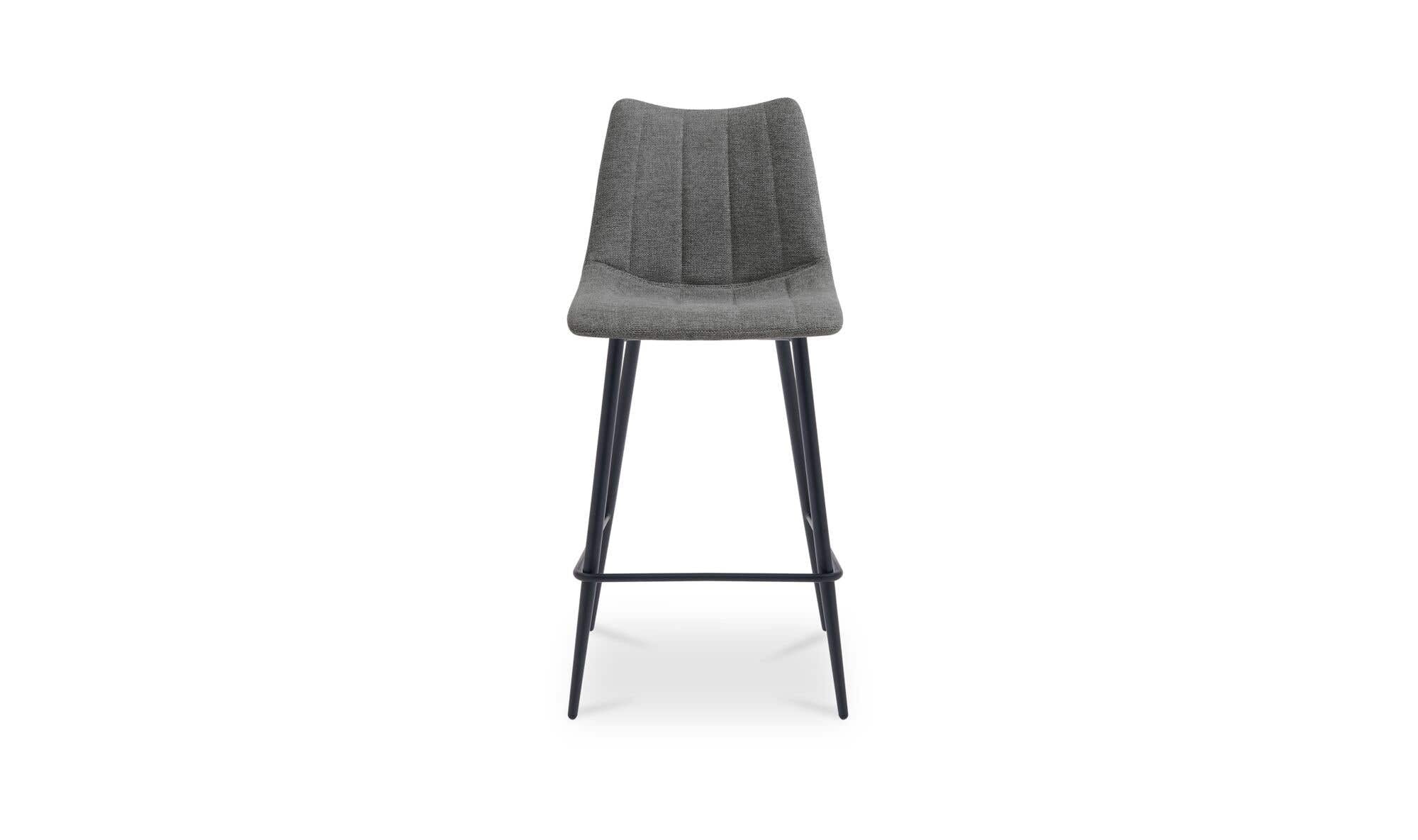 Moe's Home Alibi Counter Stool Dark Grey-Set of Two - Image 5