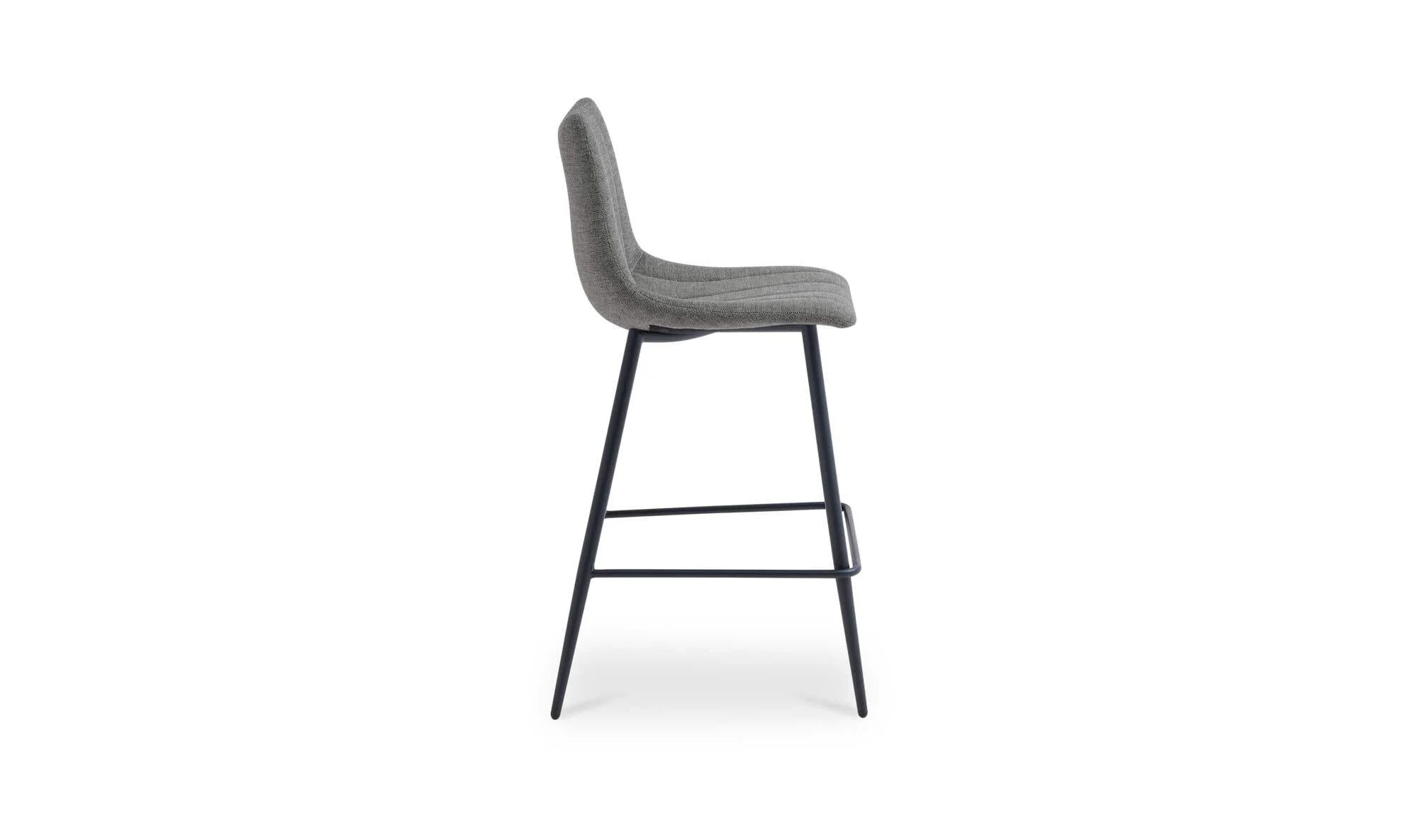 Moe's Home Alibi Counter Stool Dark Grey-Set of Two - Image 6