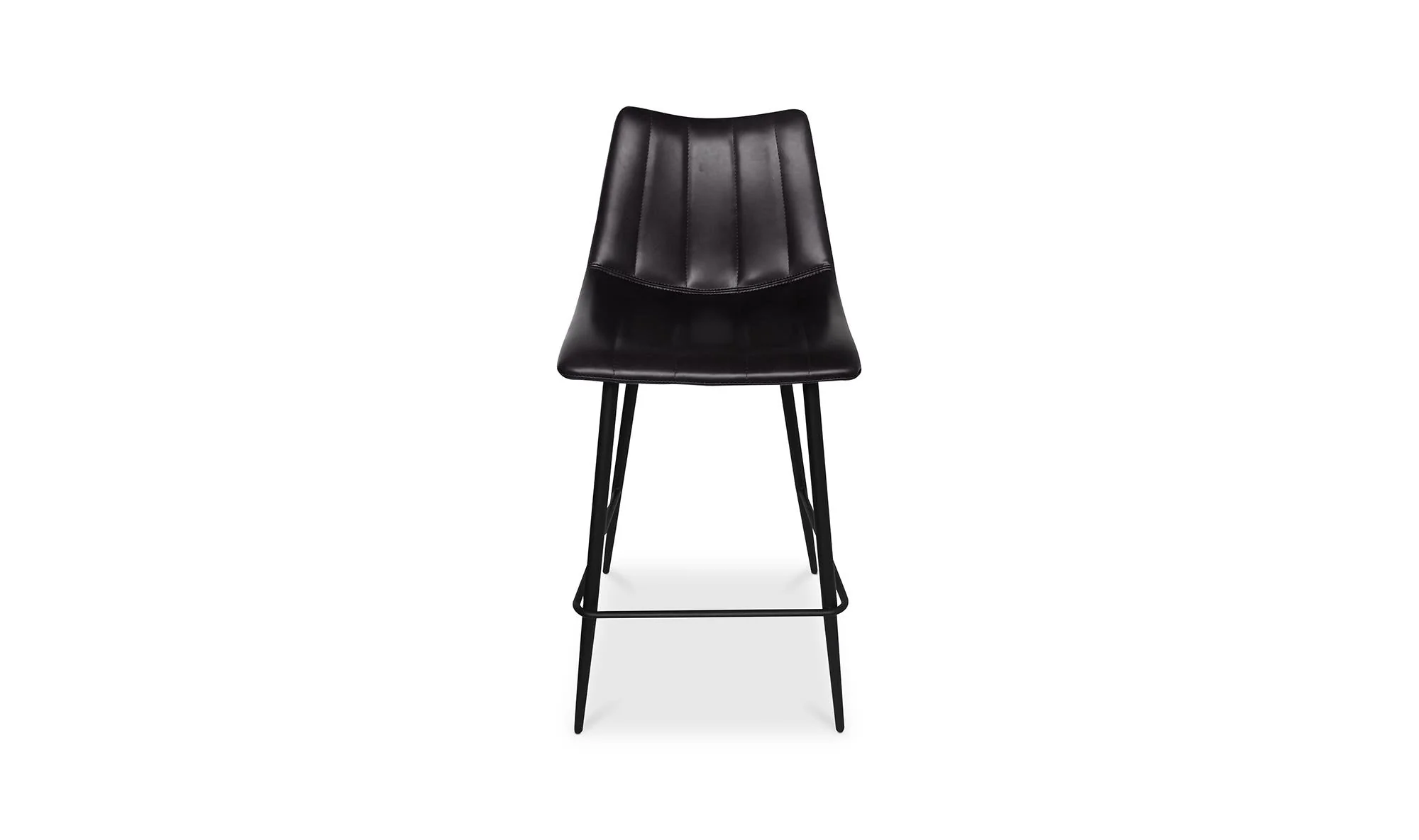 Moe's Home Alibi Counter Stool Matte Black - Set Of Two - Image 4
