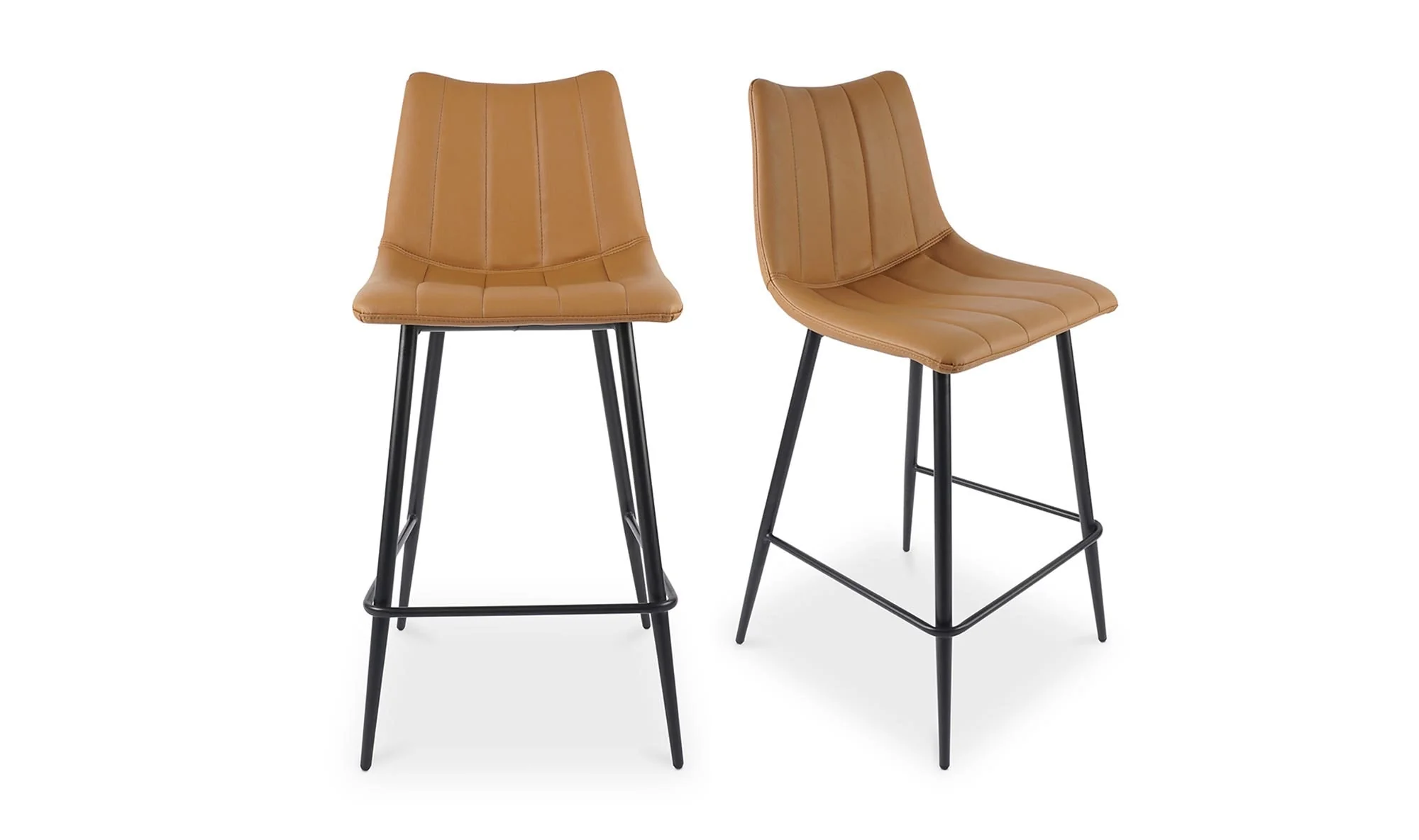 Moe's Home Alibi Counter Stool Tan - Set Of Two