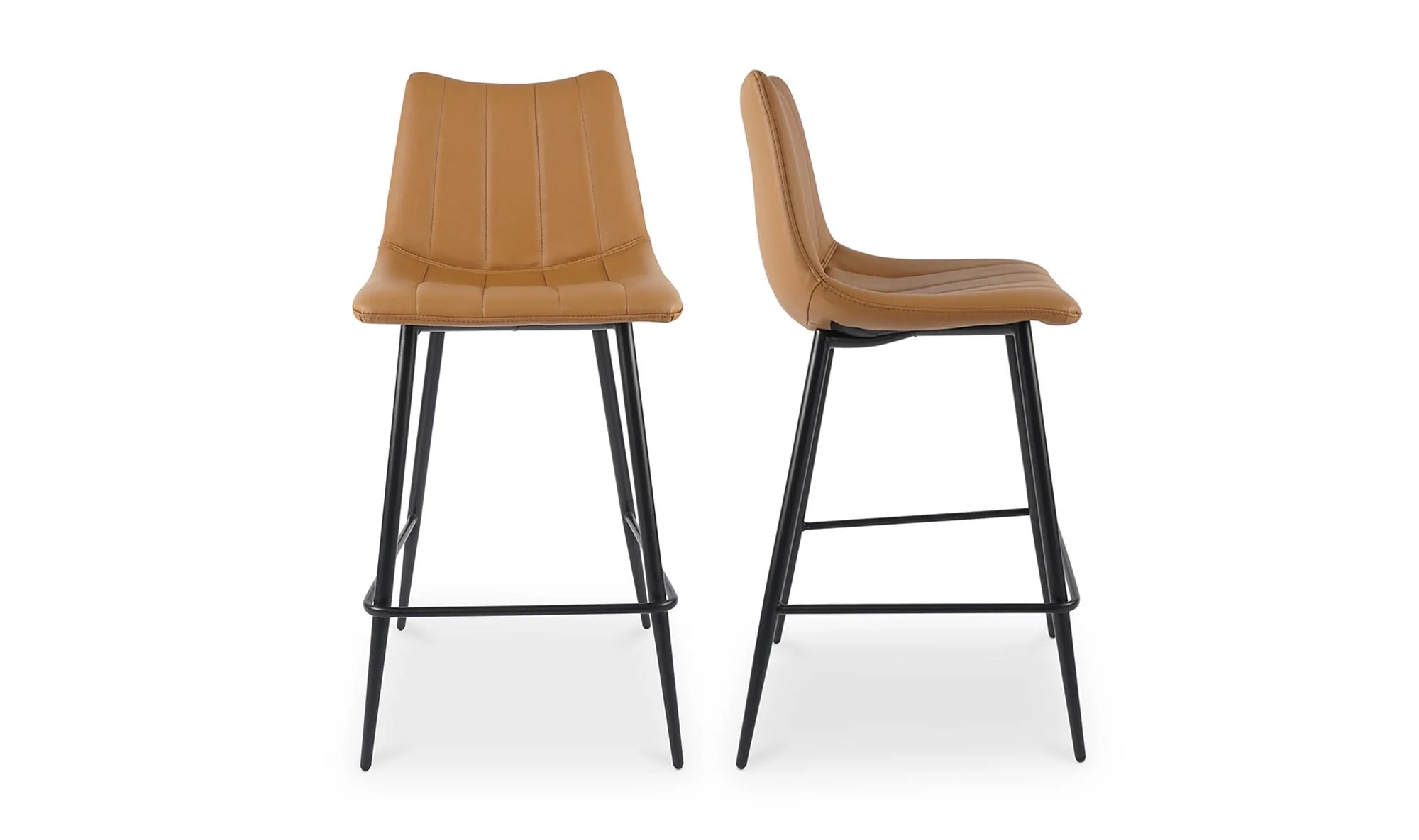 Moe's Home Alibi Counter Stool Tan - Set Of Two - Image 3