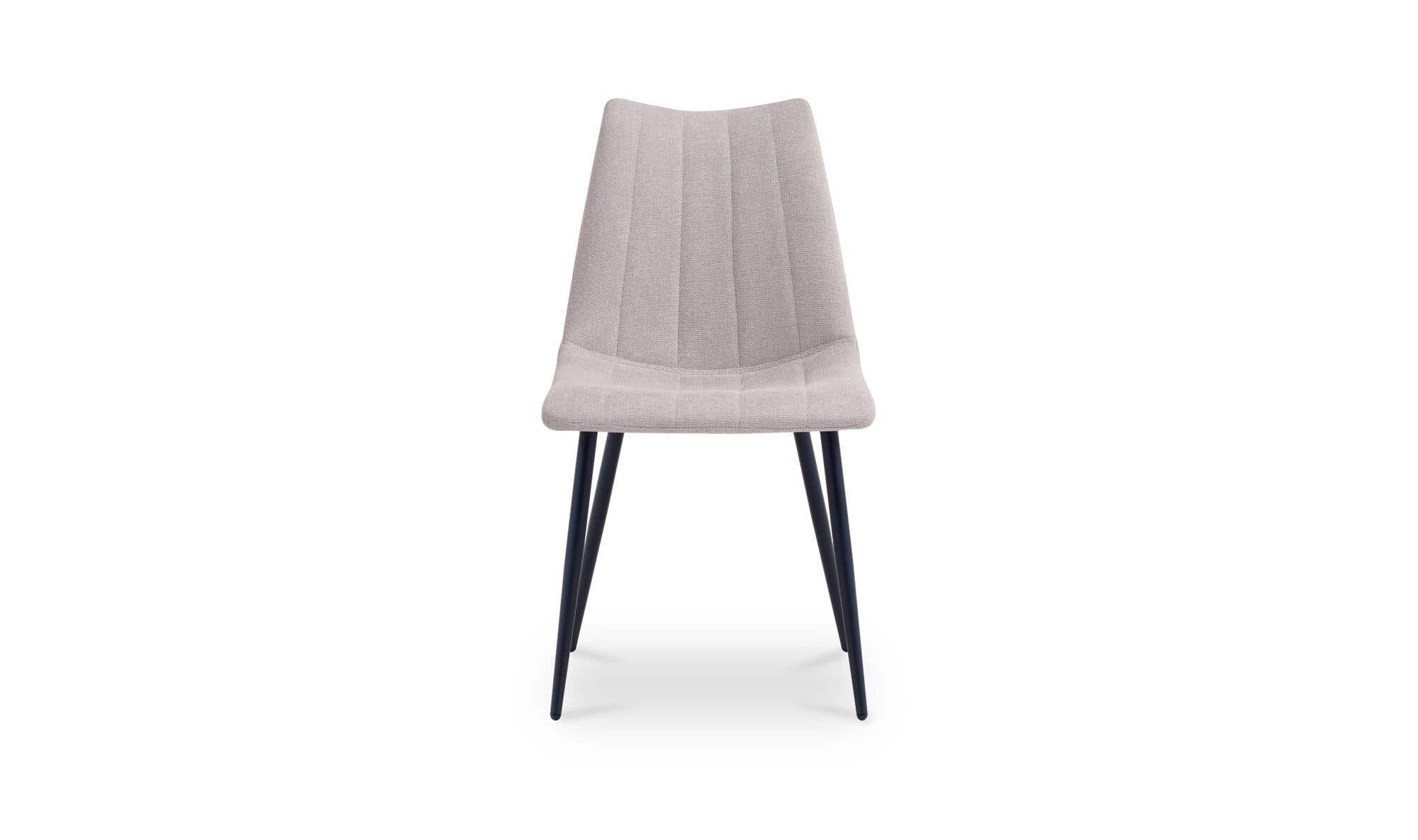 Moe's Home Alibi Dining Chair Beige-Set of Two - Image 5