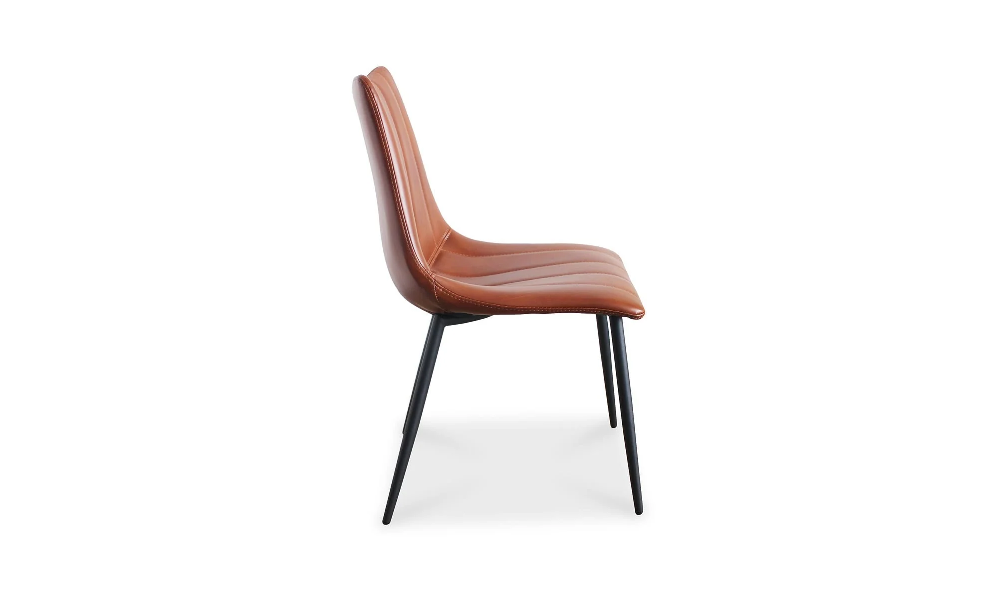 Moe's Home Alibi Dining Chair Brown - Set Of Two - Image 7
