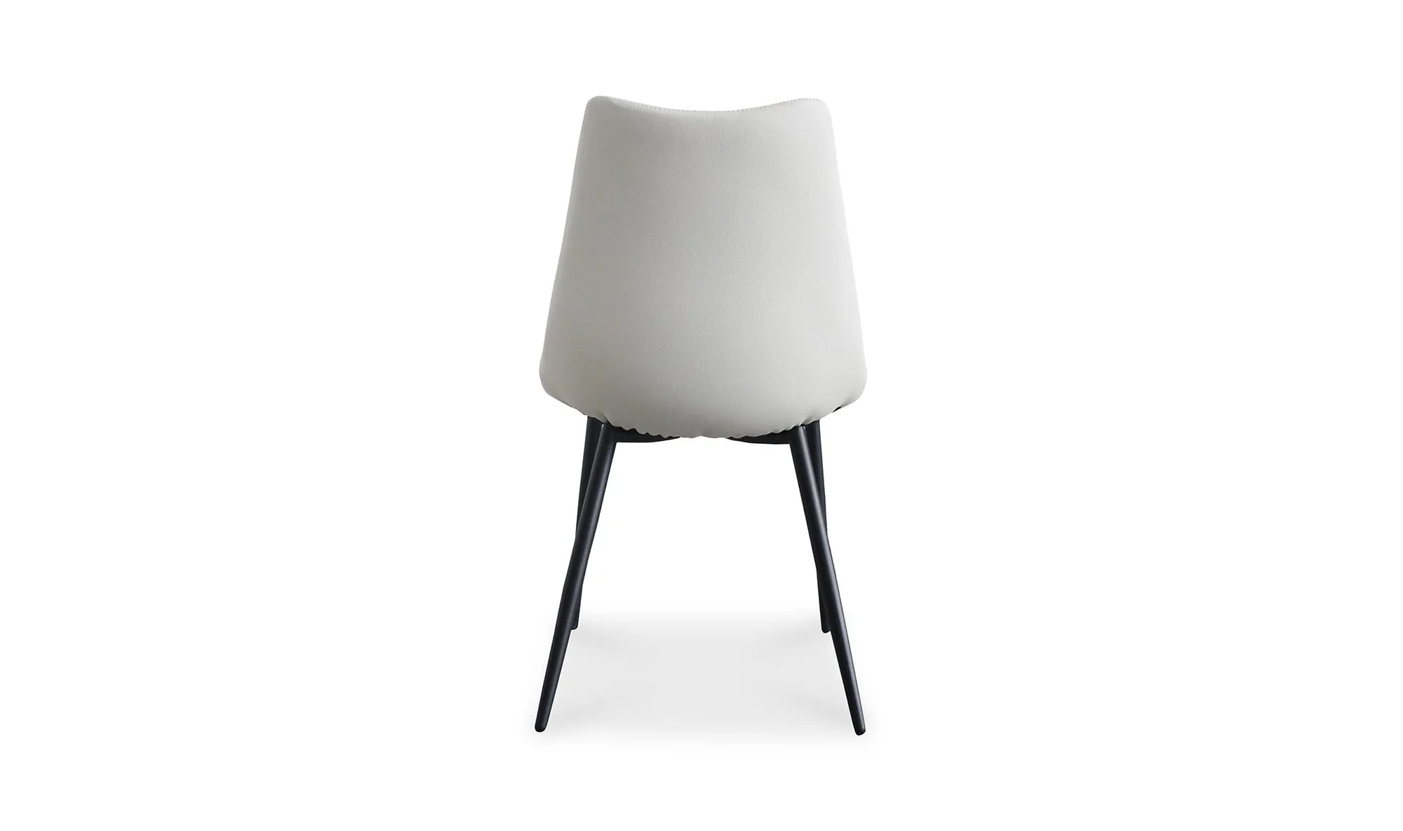 Moe's Home Alibi Dining Chair Ivory - Set Of Two - Image 9