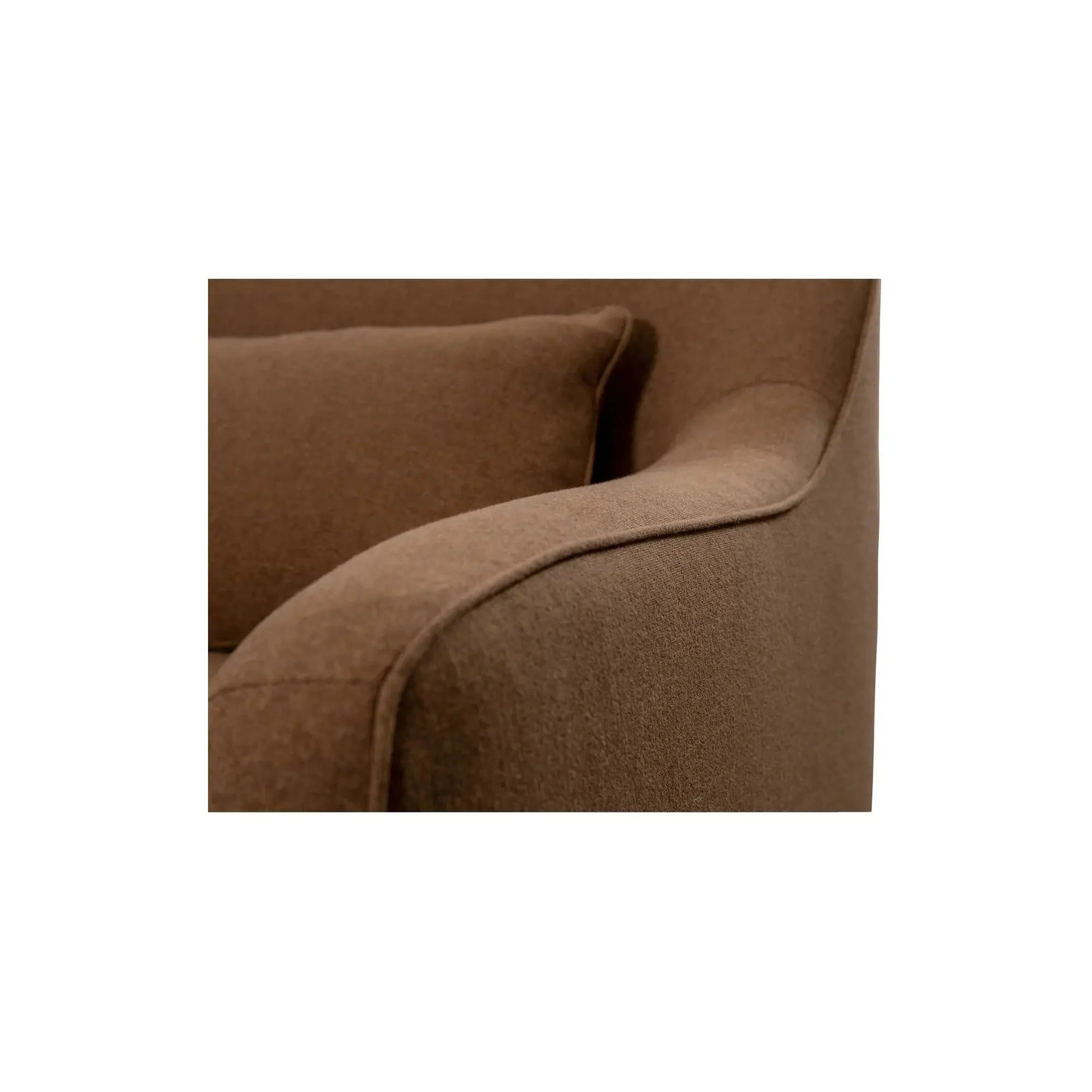 Moe's Home Collection Amira Rust Accent Chair - Image 3