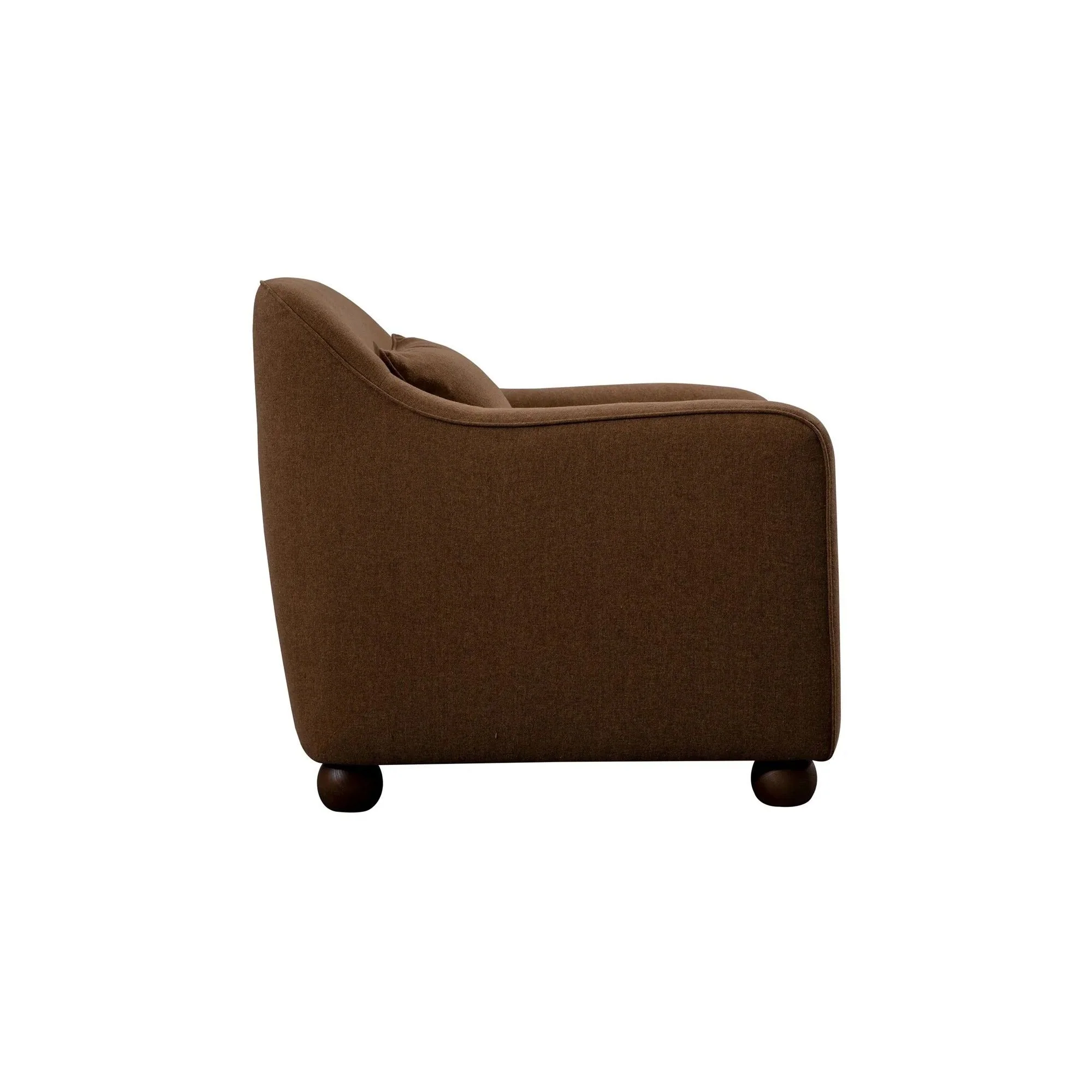 Moe's Home Collection Amira Rust Accent Chair - Image 4