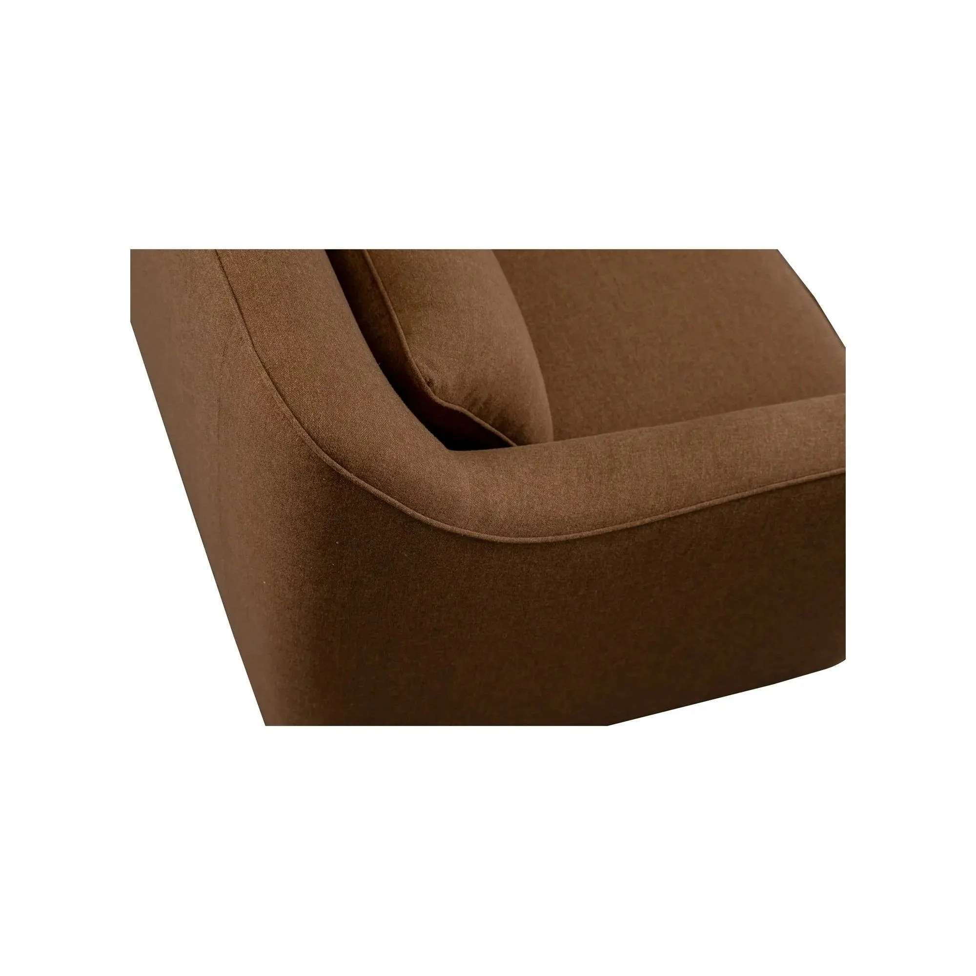 Moe's Home Collection Amira Rust Accent Chair - Image 6