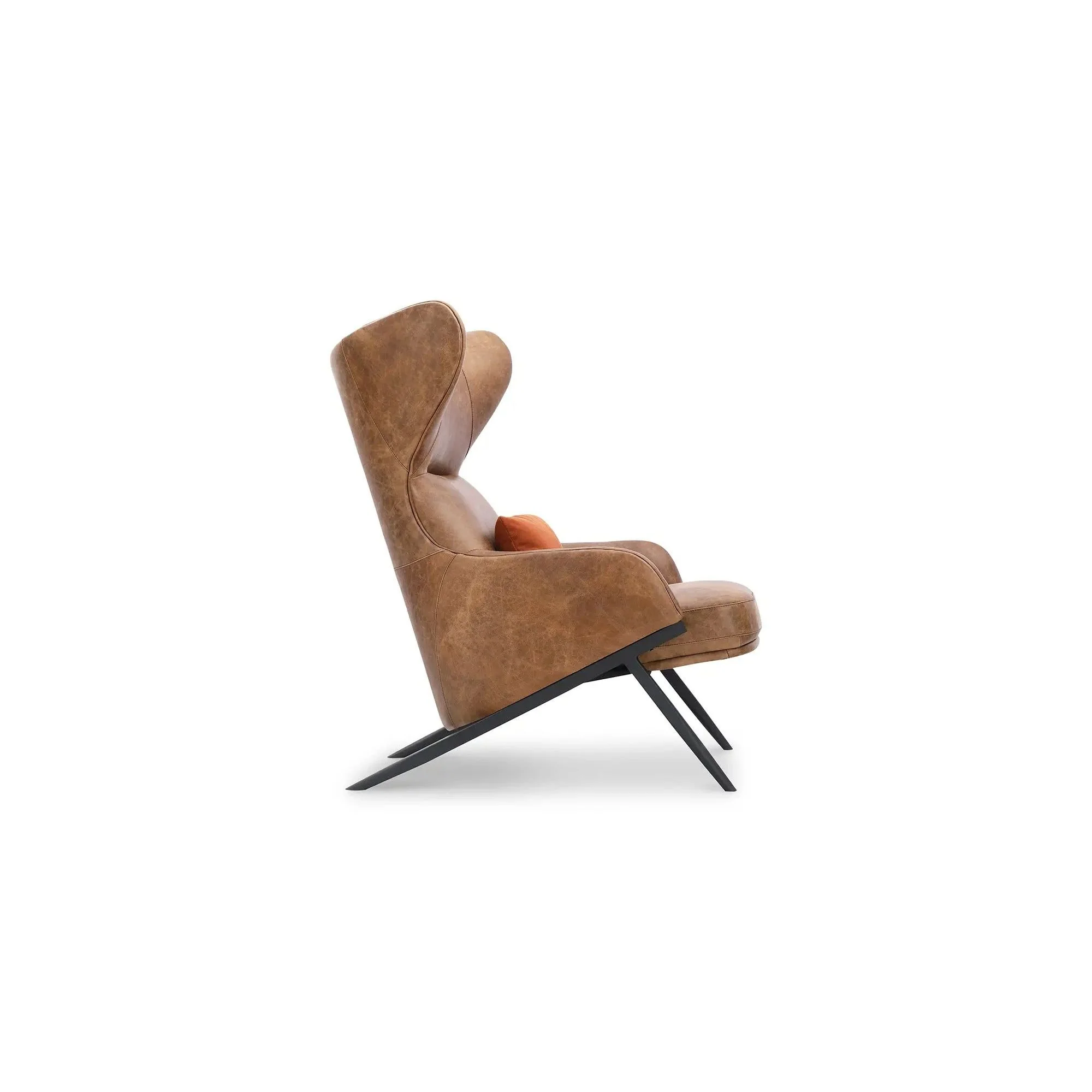Moe's Home Collection Amos Leather Accent Chair - Image 3