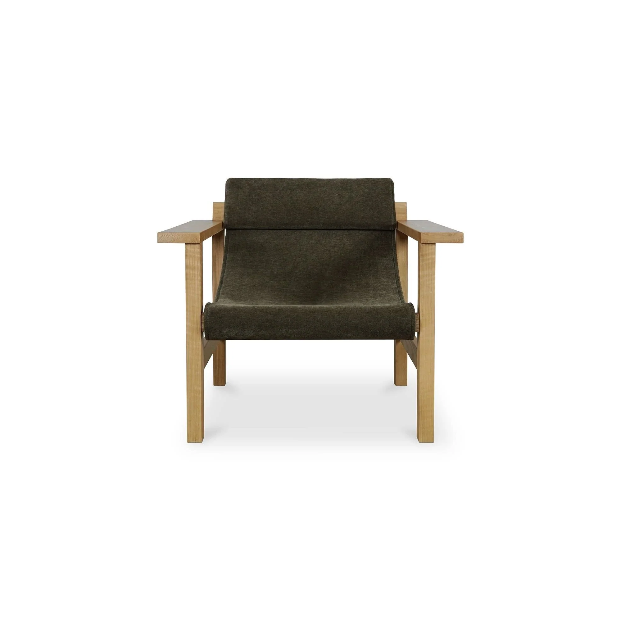 Moe's Home Collection Annex Cedar Green Lounge Chair