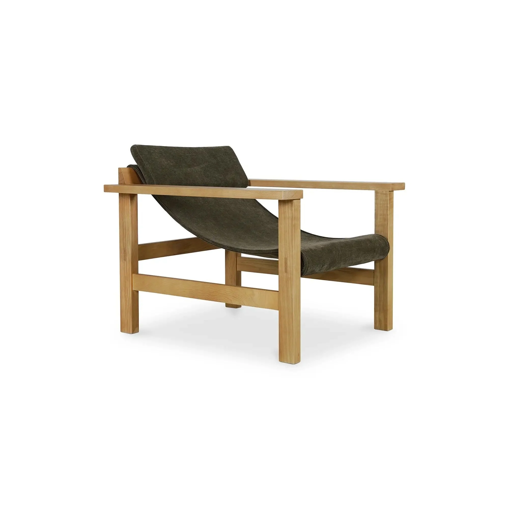 Moe's Home Collection Annex Cedar Green Lounge Chair - Image 10