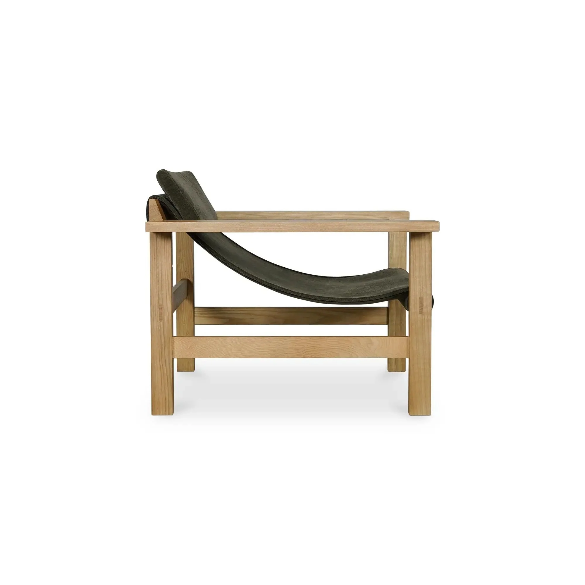 Moe's Home Collection Annex Cedar Green Lounge Chair - Image 11