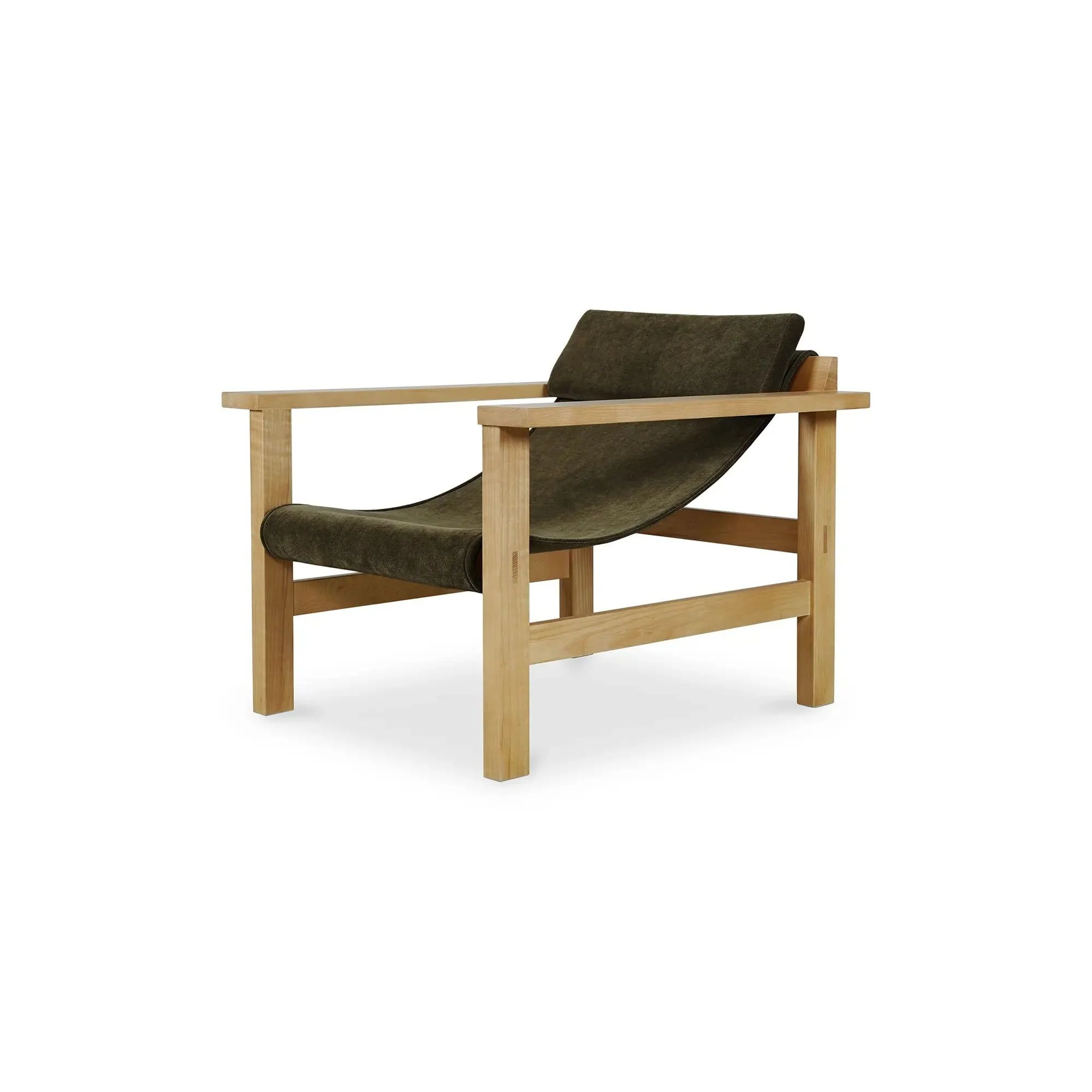 Moe's Home Collection Annex Cedar Green Lounge Chair - Image 12