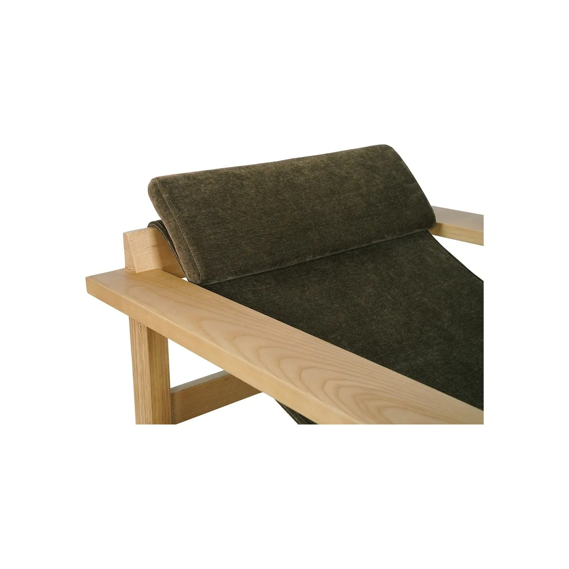 Moe's Home Collection Annex Cedar Green Lounge Chair - Image 5