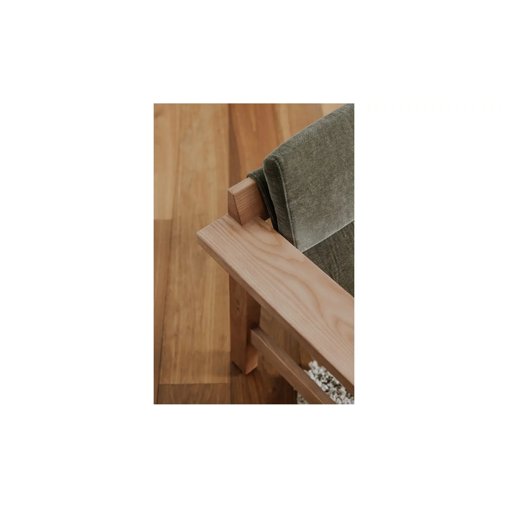 Moe's Home Collection Annex Cedar Green Lounge Chair - Image 9