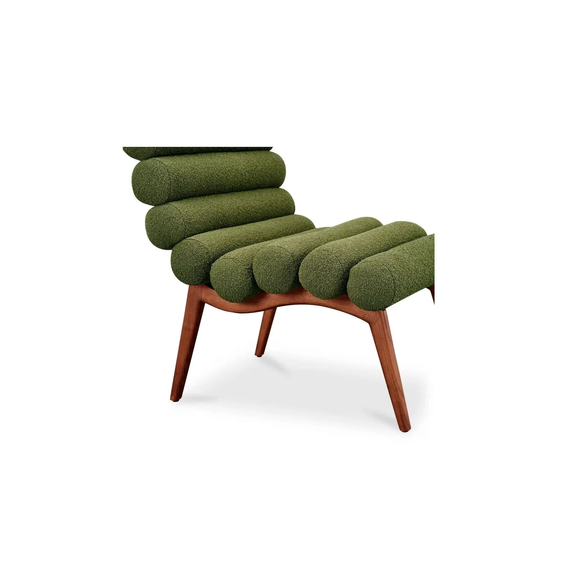 Moe's Home Collection Arlo Dark Green Accent Chair - Image 6