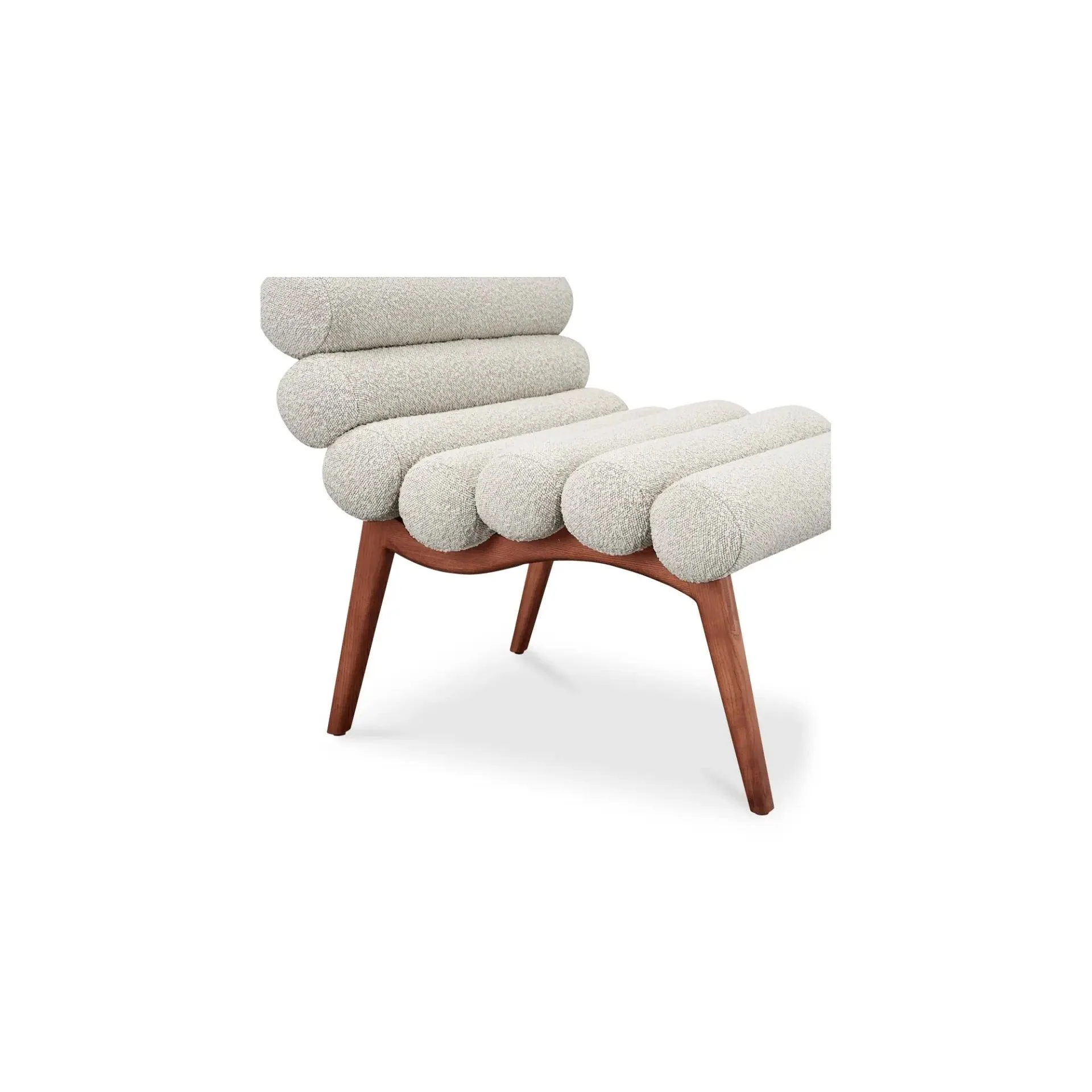 Moe's Home Collection Arlo Off White Accent Chair - Image 5