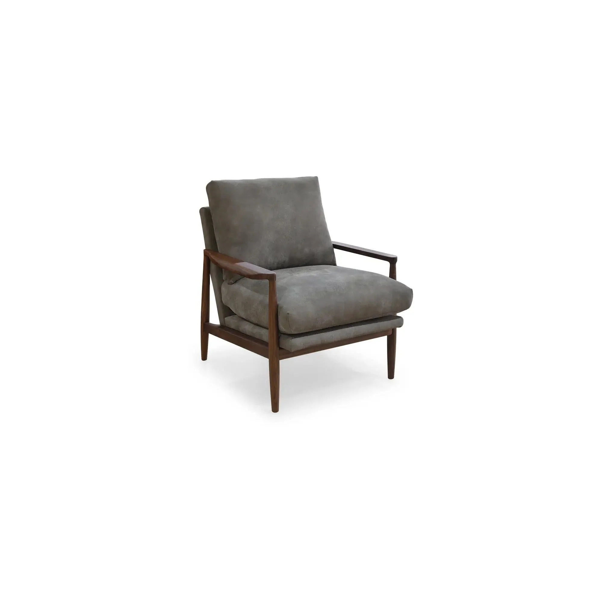 Moe's Home Collection Arturo Leather Accent Chair - Image 3