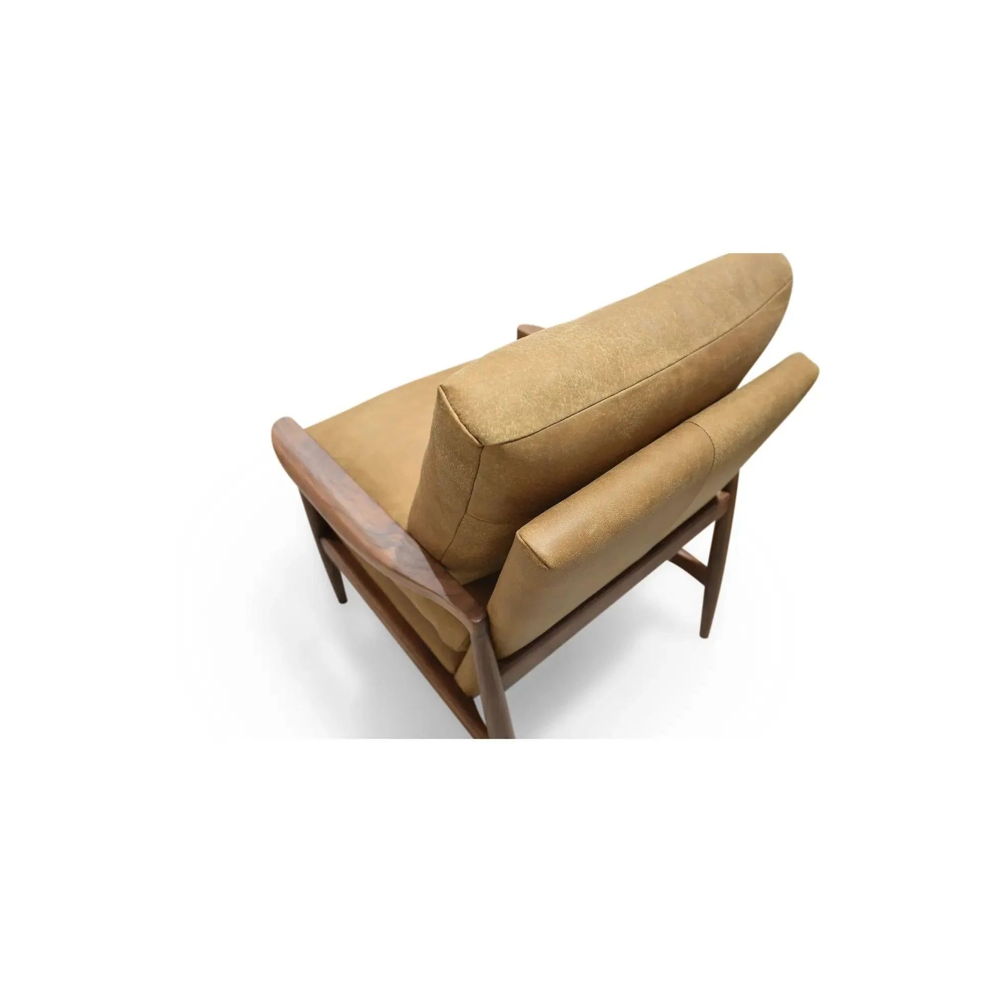 Moe's Home Collection Arturo Tan Leather Accent Chair - Image 10
