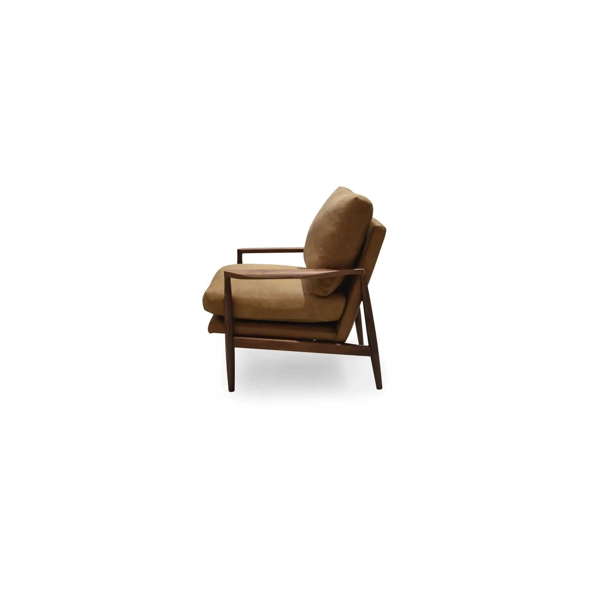 Moe's Home Collection Arturo Tan Leather Accent Chair - Image 2