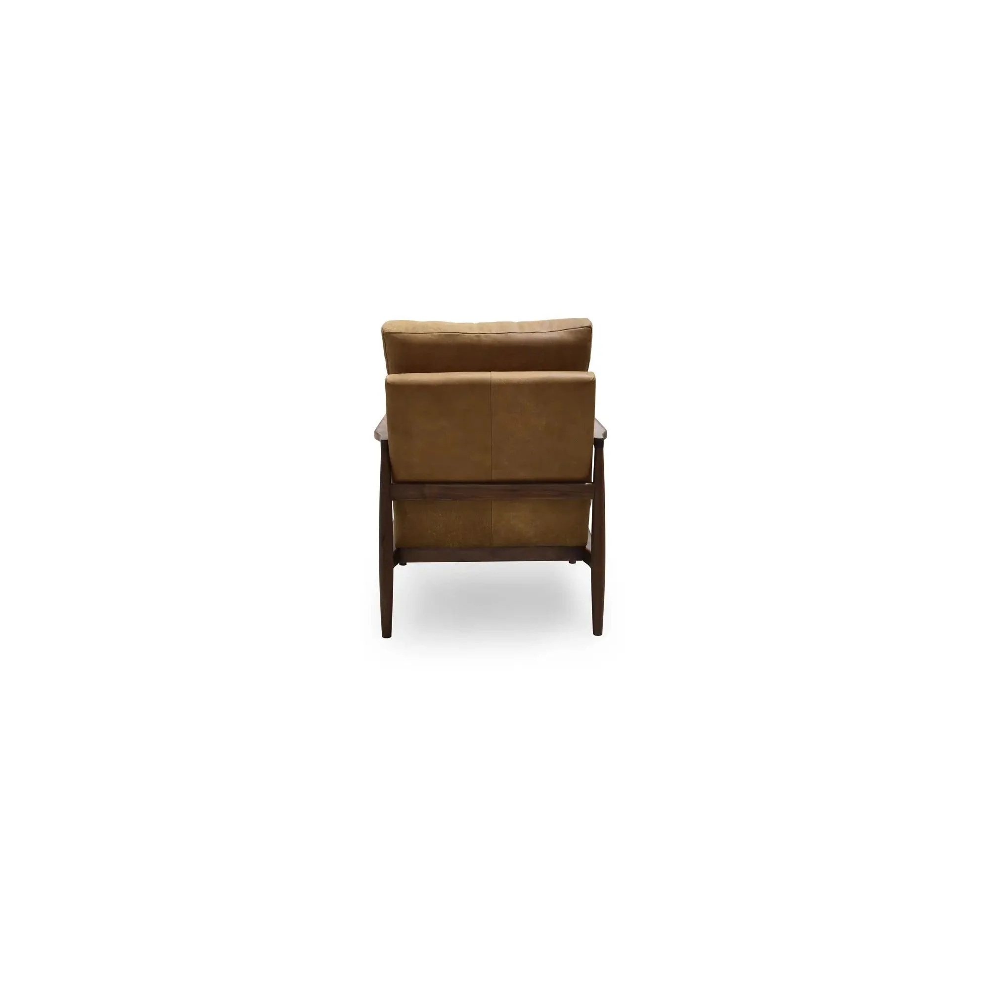 Moe's Home Collection Arturo Tan Leather Accent Chair - Image 4