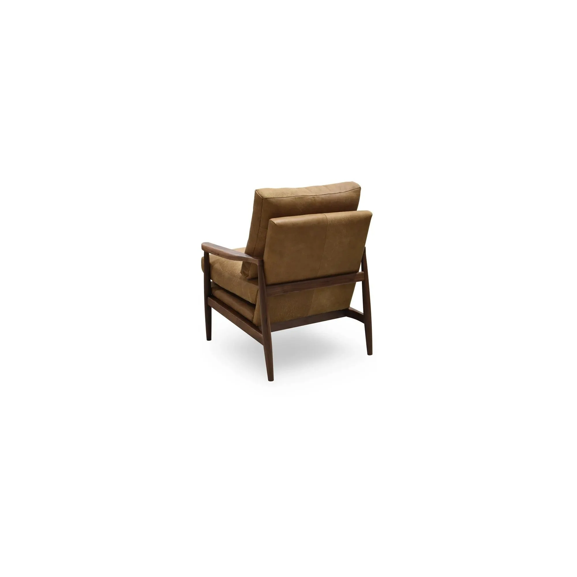 Moe's Home Collection Arturo Tan Leather Accent Chair - Image 5