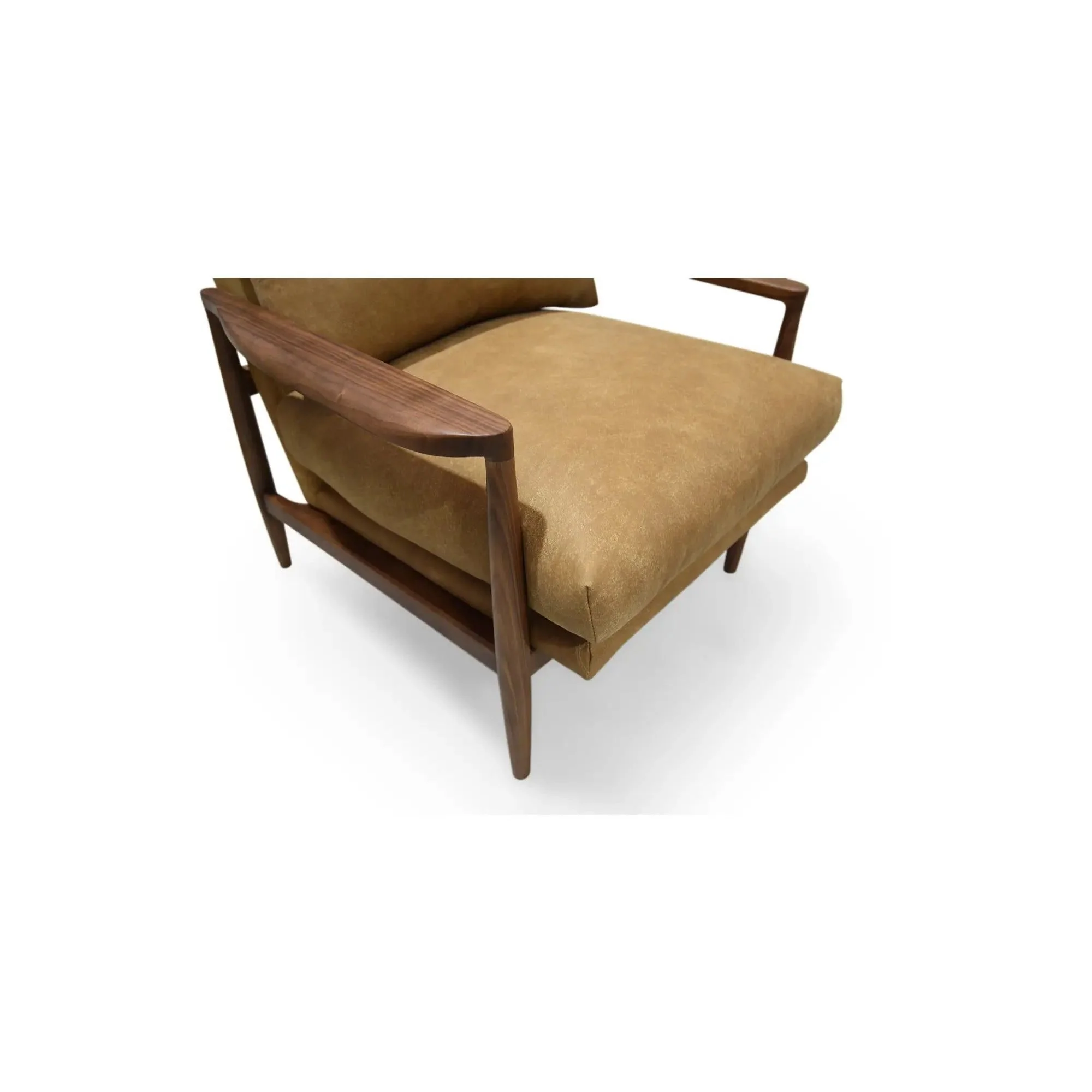 Moe's Home Collection Arturo Tan Leather Accent Chair - Image 8