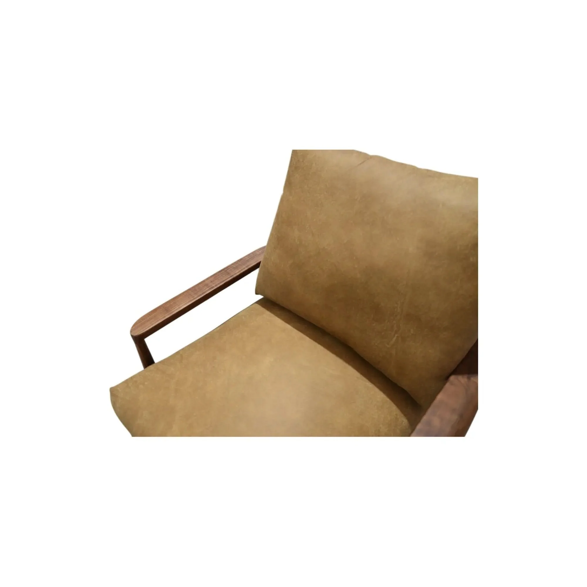 Moe's Home Collection Arturo Tan Leather Accent Chair - Image 9