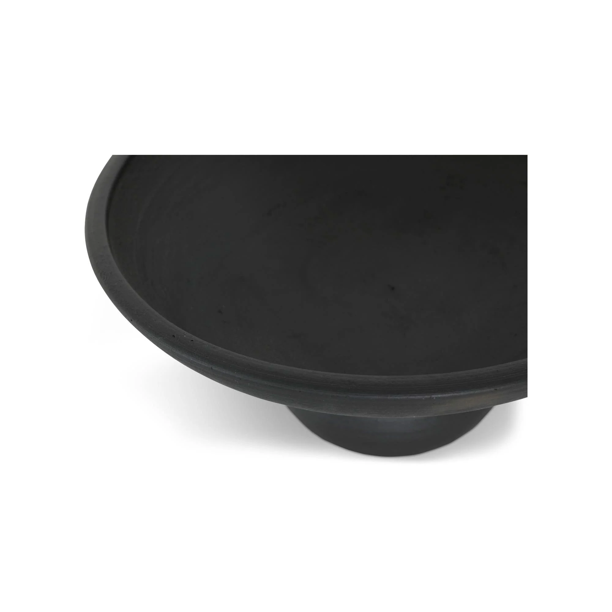 Moe's Home Asha Decorative Bowl Black Terracotta - Image 4