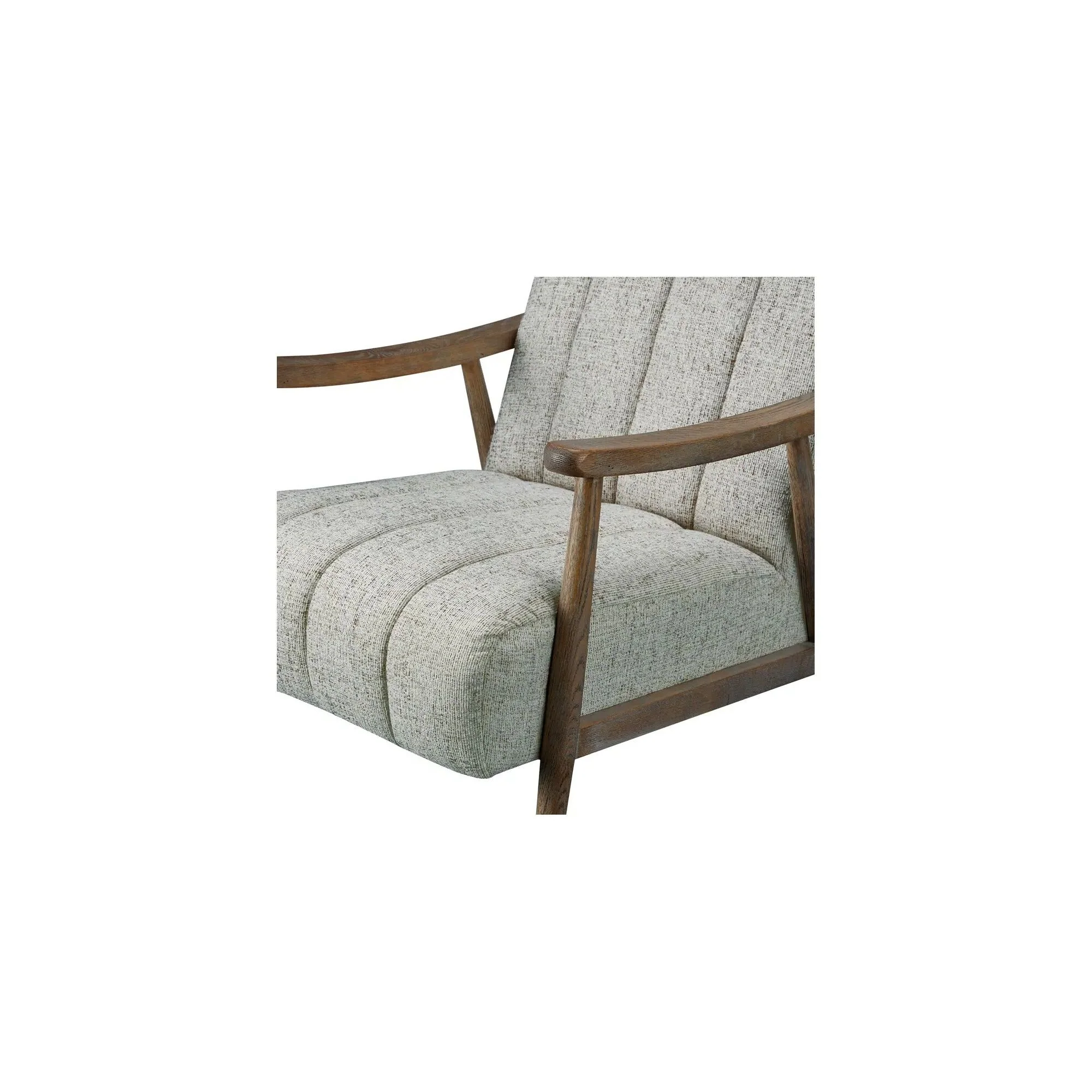 Moe's Home Collection Aster Pebbled Beige Accent Chair - Image 6