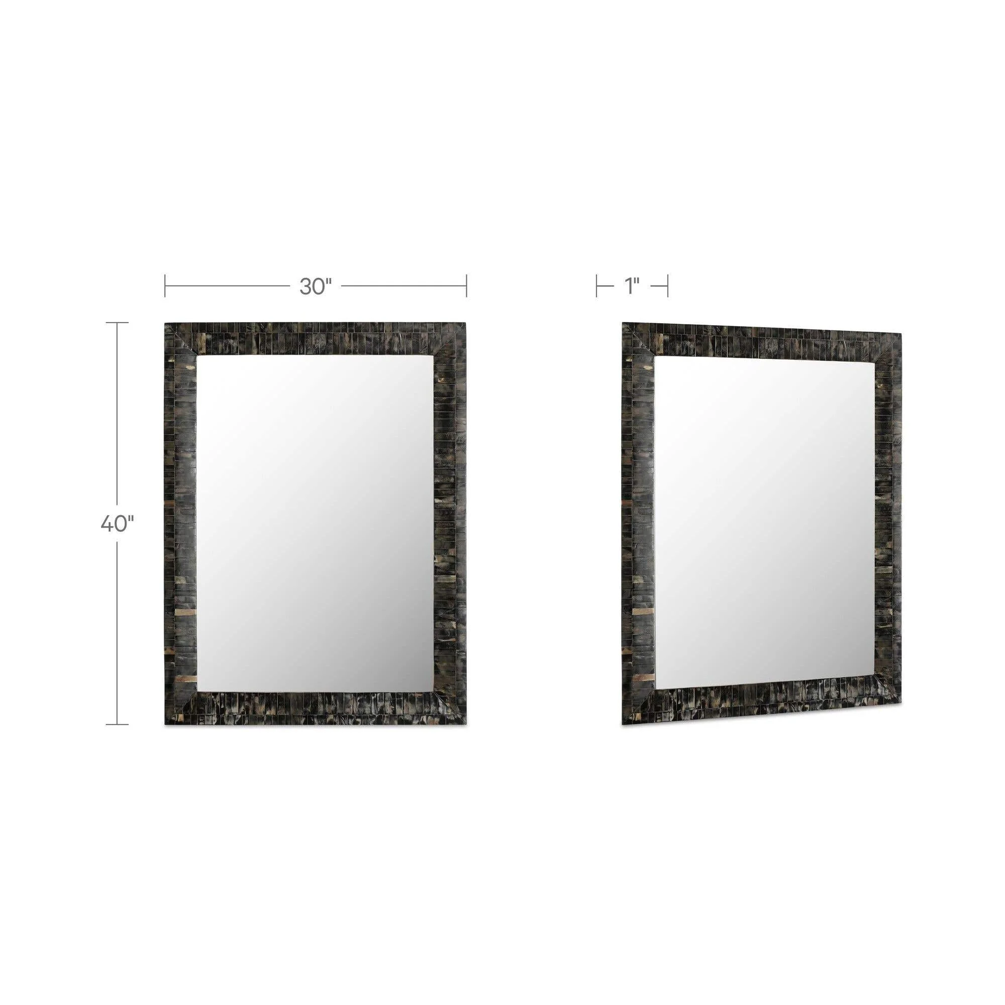 Moe's Home Avis Horn Inlay Mirror - Image 6