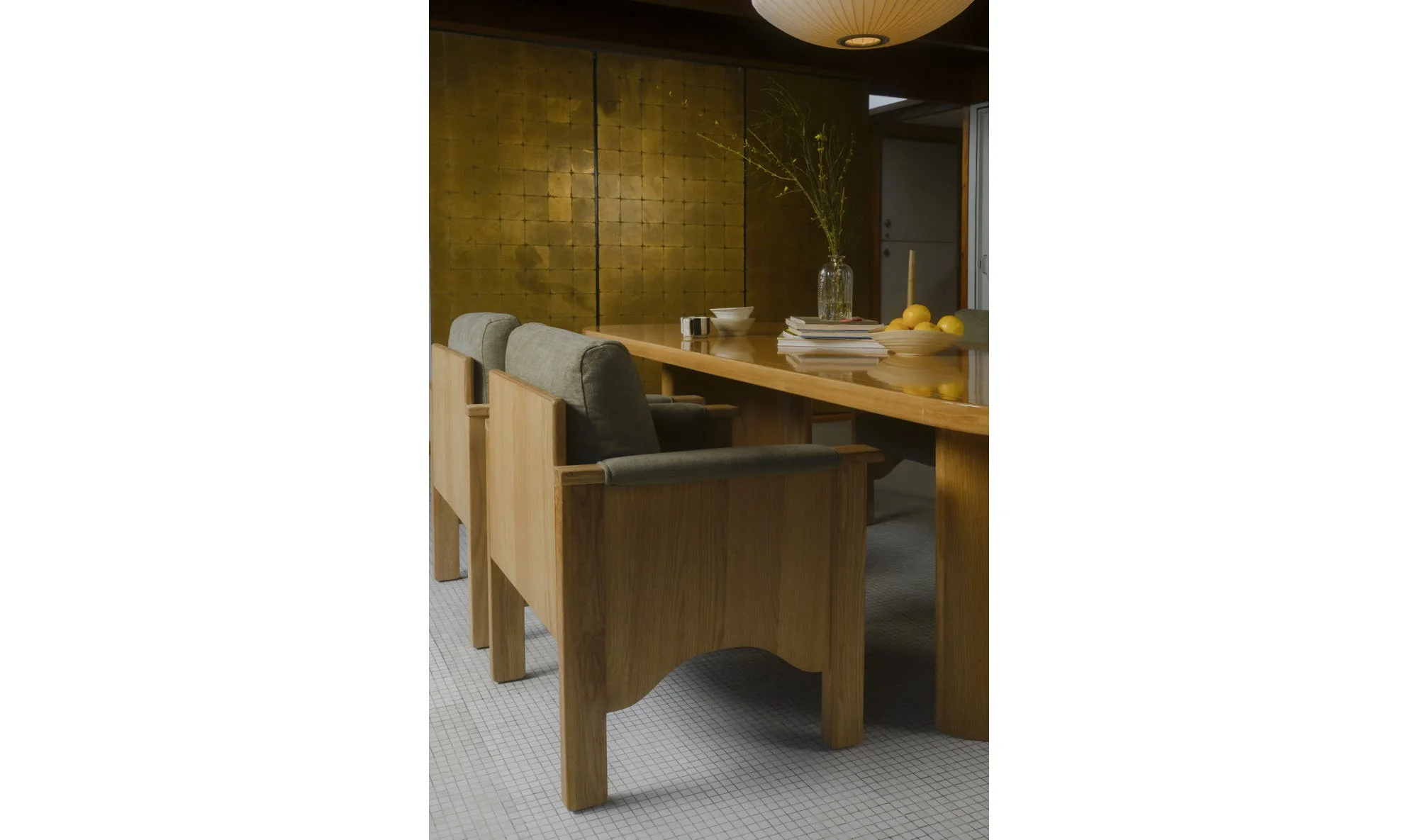 Moe's Home Bauer Dining Chair Sage - Image 5