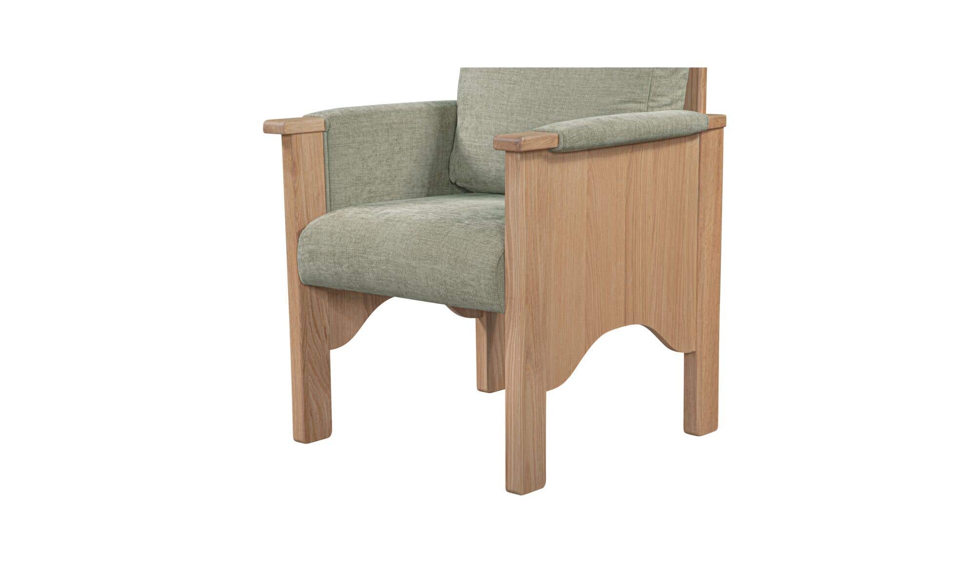 Moe's Home Bauer Dining Chair Sage - Image 9