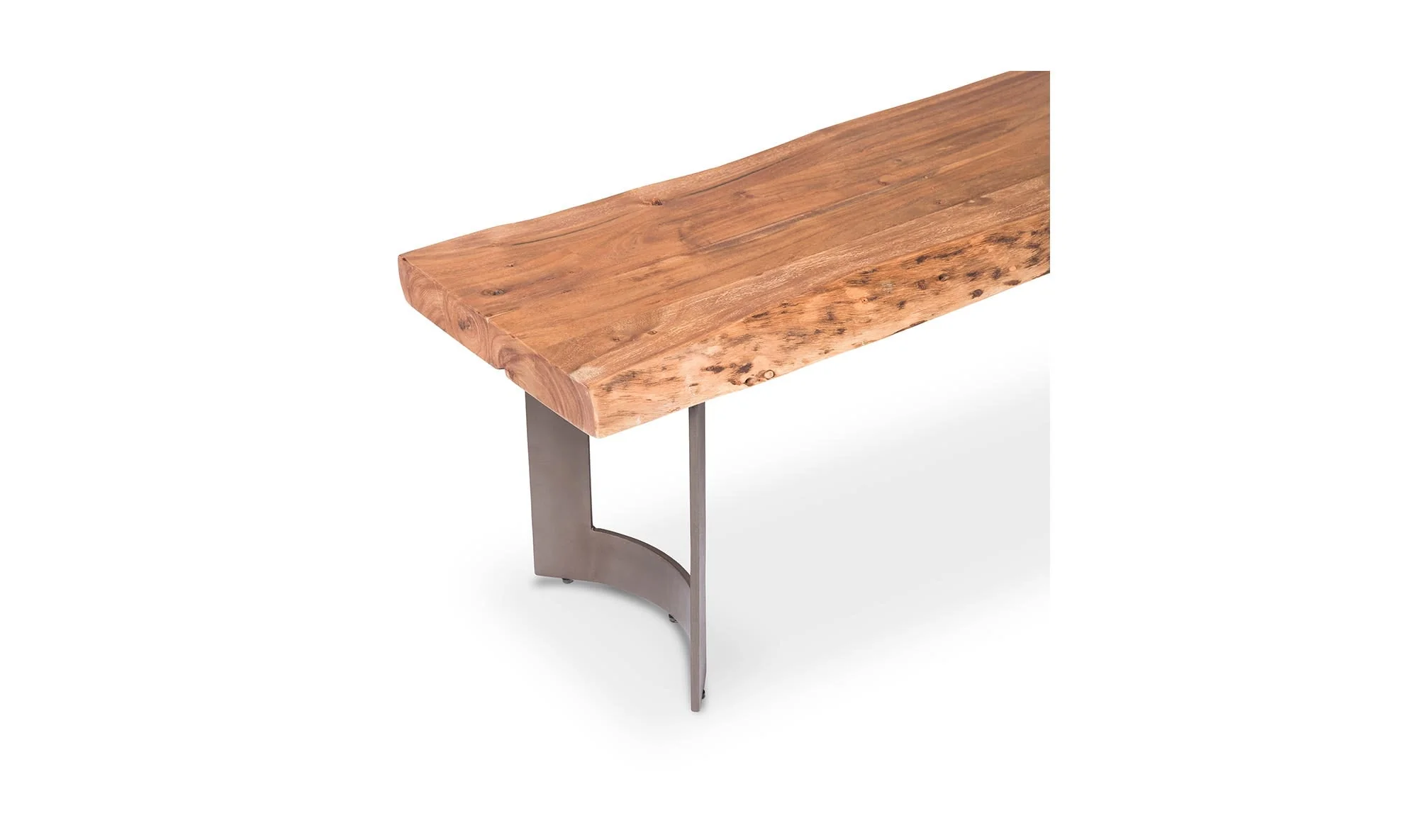 Moe's Home Bent Bench Large Brown - Image 6