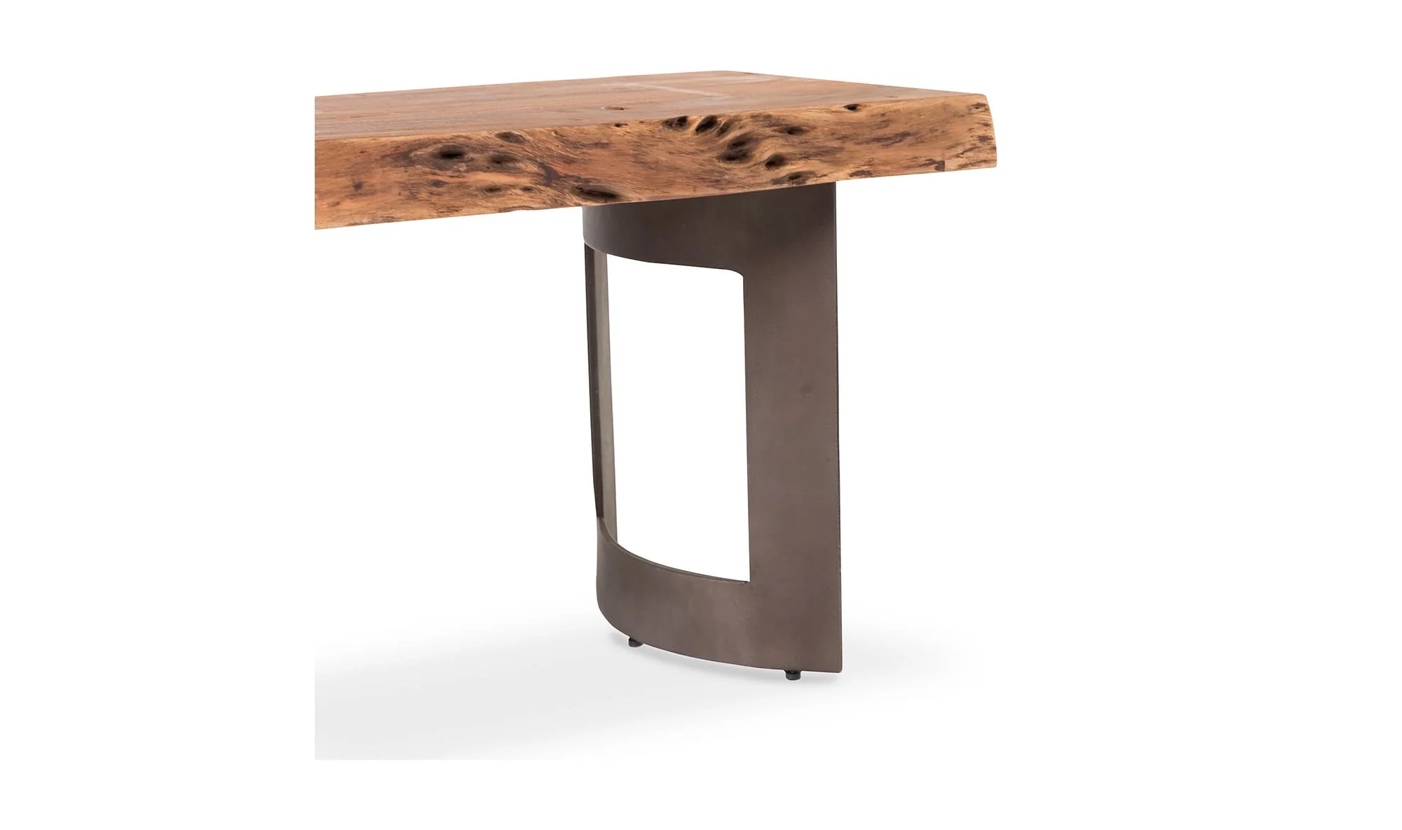 Moe's Home Bent Bench Large Brown - Image 8