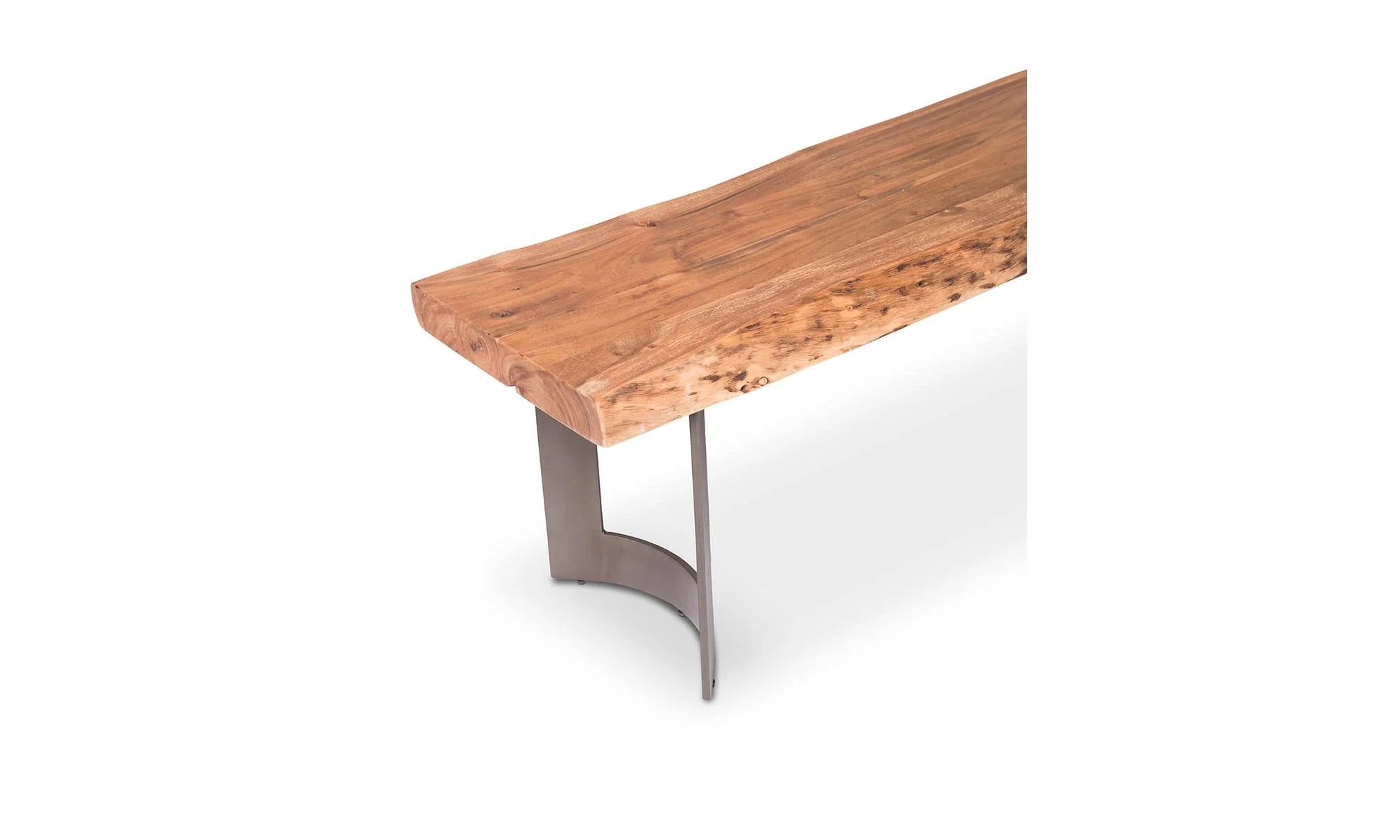 Moe's Home Bent Bench Small Brown - Image 6