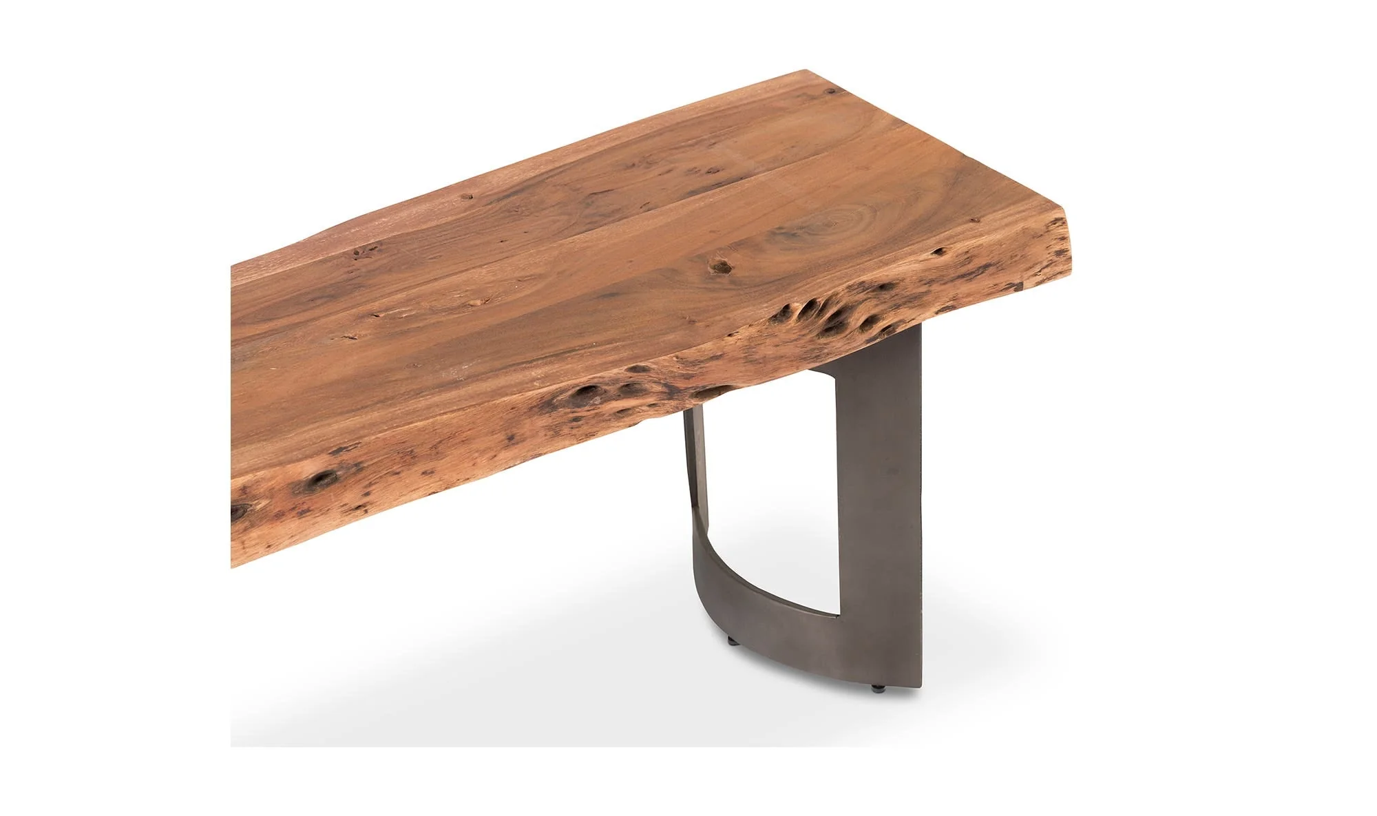 Moe's Home Bent Bench Small Brown - Image 9