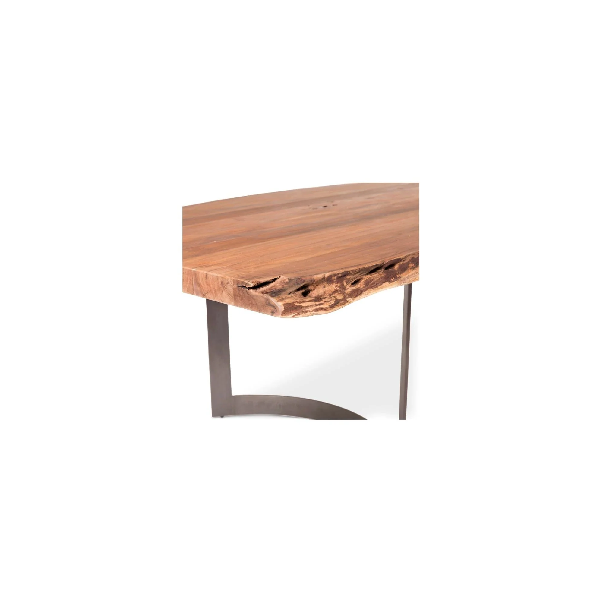 Moe's Home Bent Dining Table Extra Small Brown - Image 5