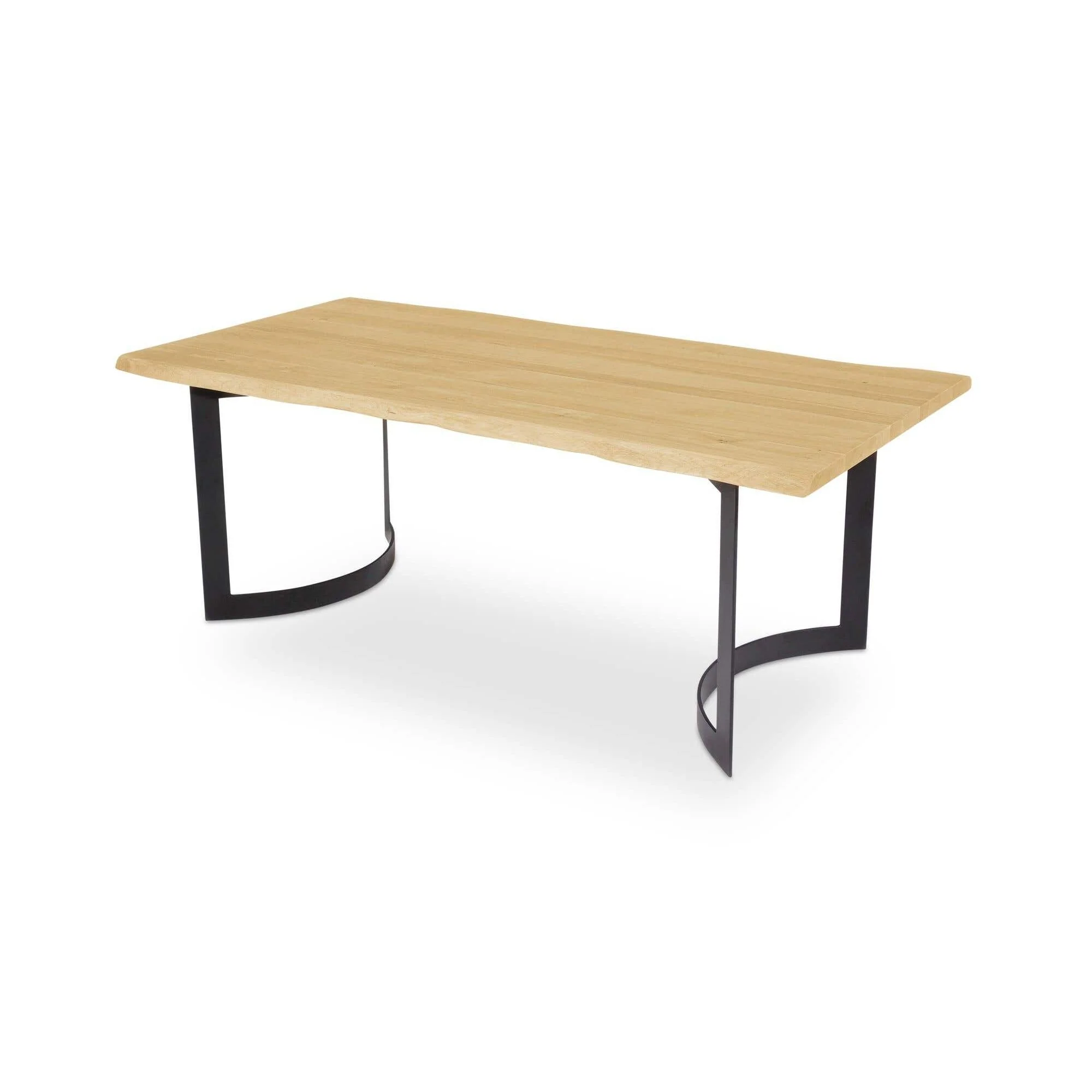 Moe's Home Bent Dining Table Extra Small Oak - Image 3