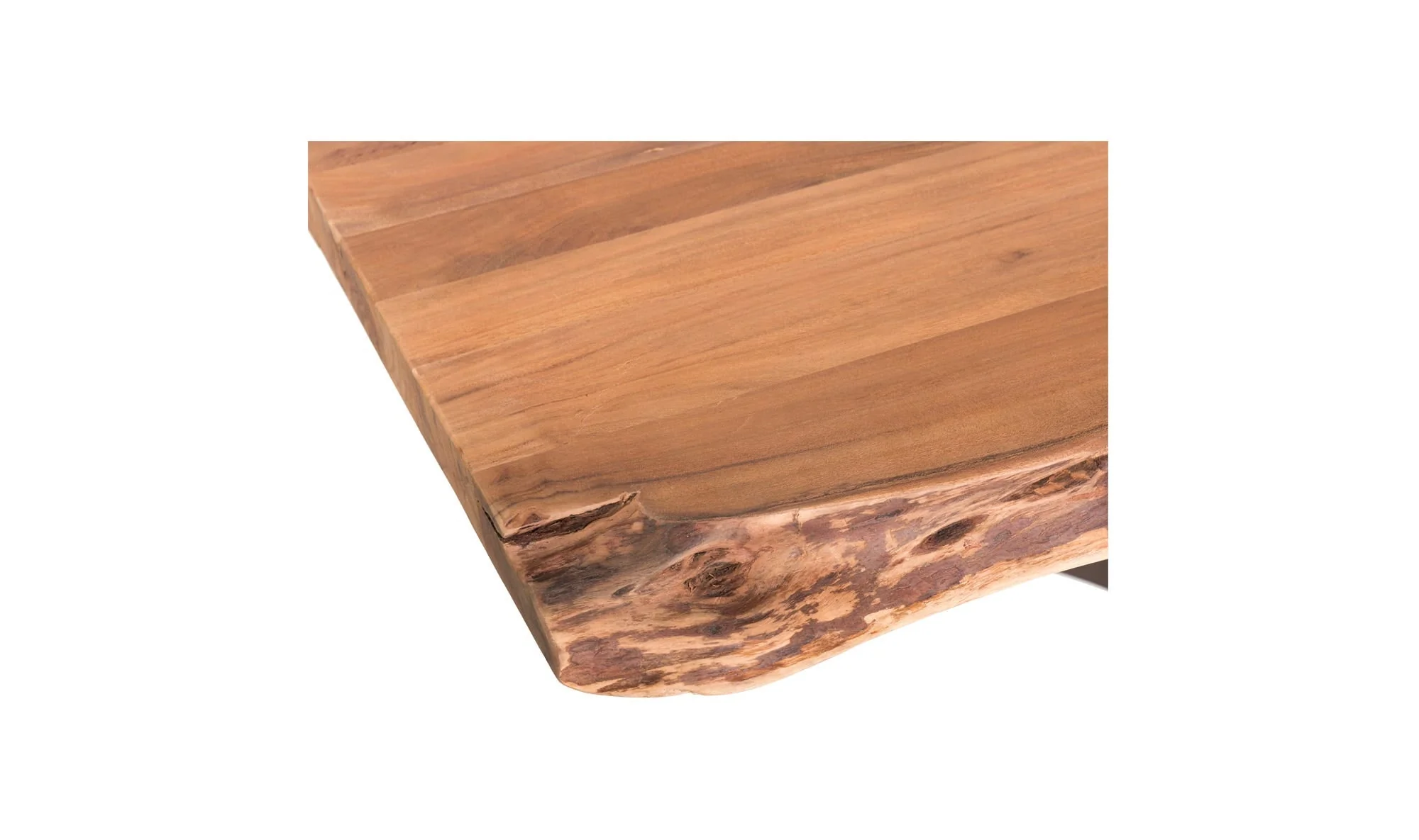 Moe's Home Bent Dining Table Large Brown - Image 8