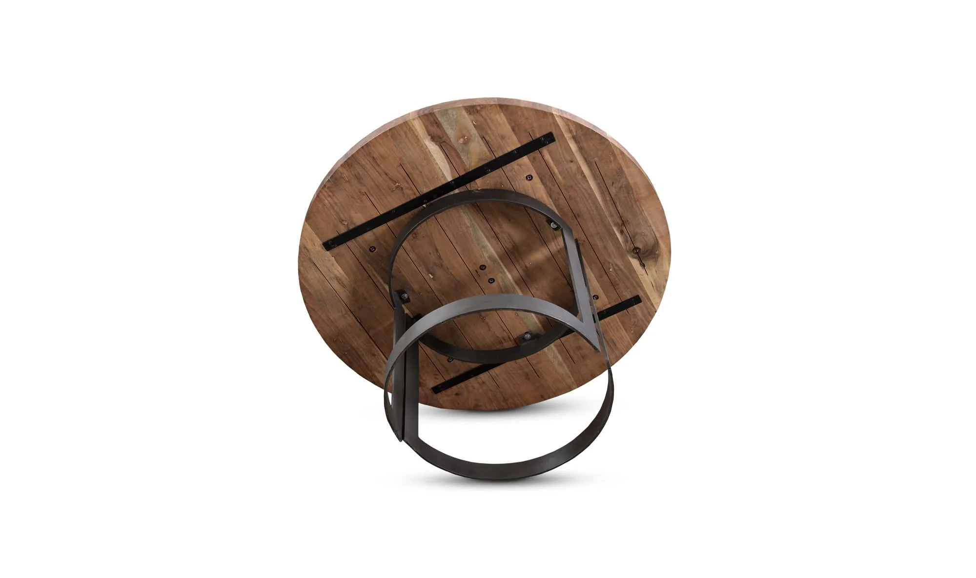 Moe's Home Bent Round Dining Table 54In Brown - Image 13