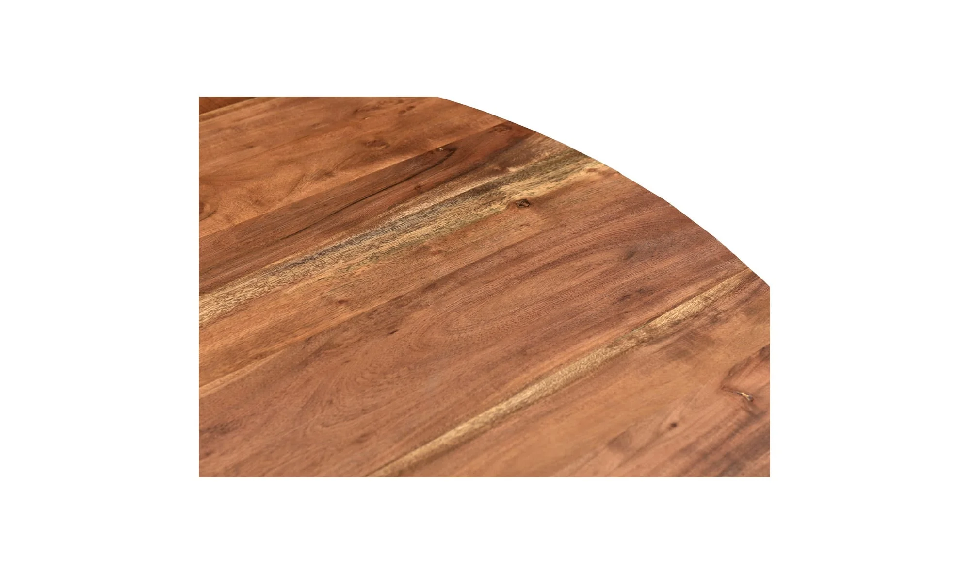 Moe's Home Bent Round Dining Table 54In Brown - Image 15