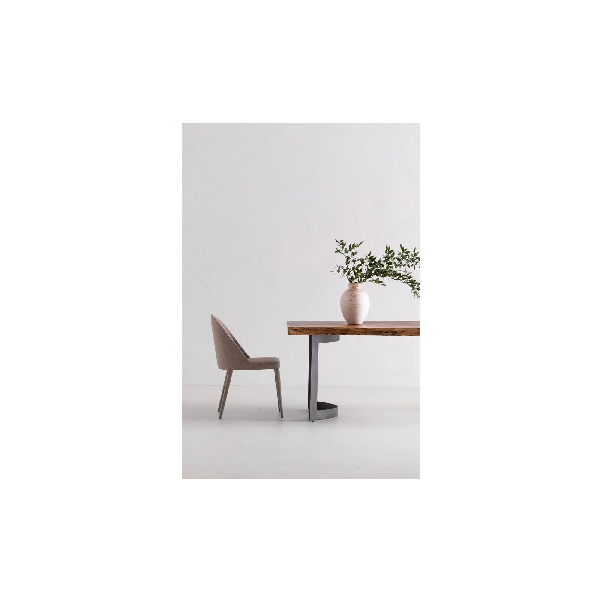 Moe's Home Bent Small Dining Table Brown - Image 4