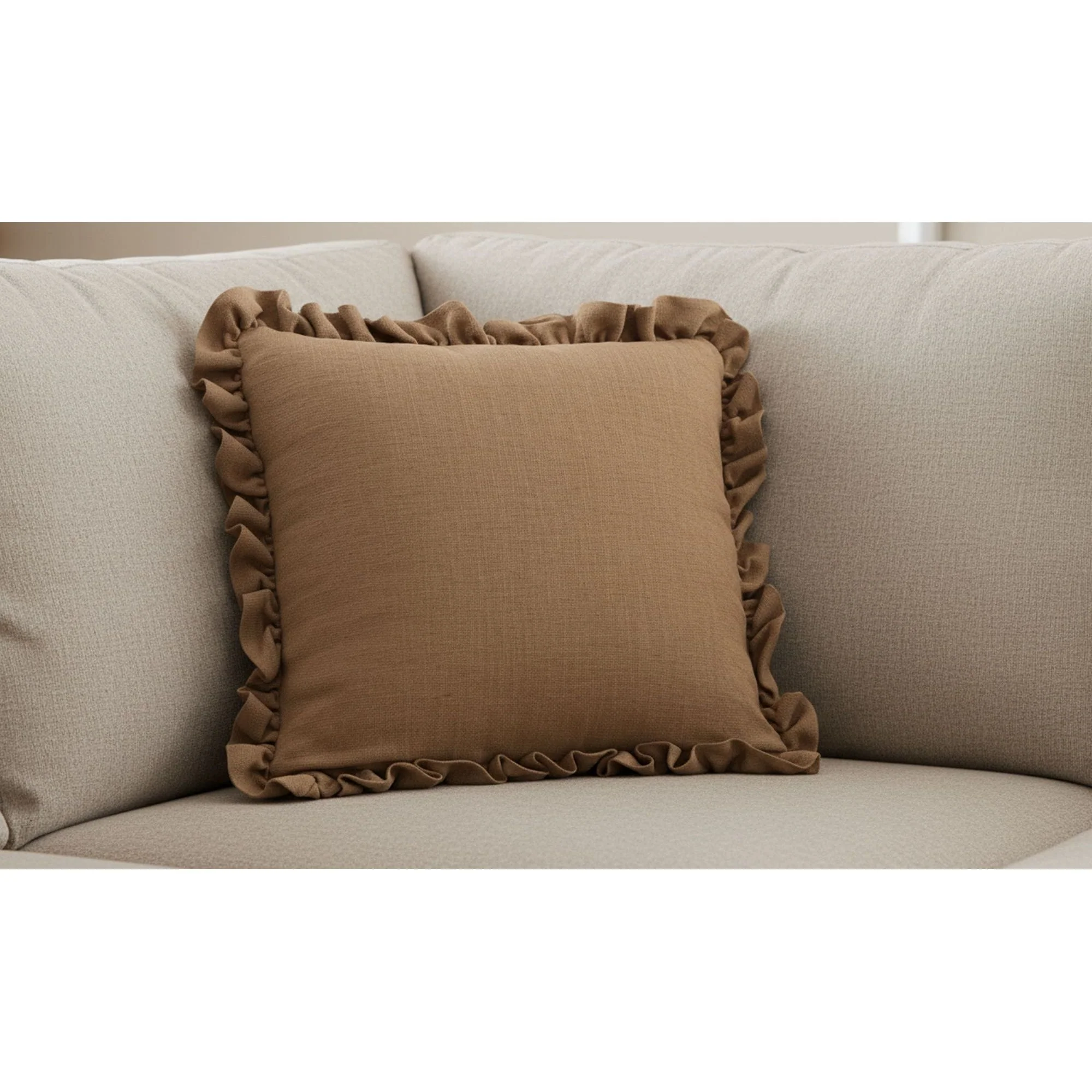 Moe's Home Betty 20 Inch Cushion Ginger - Image 2