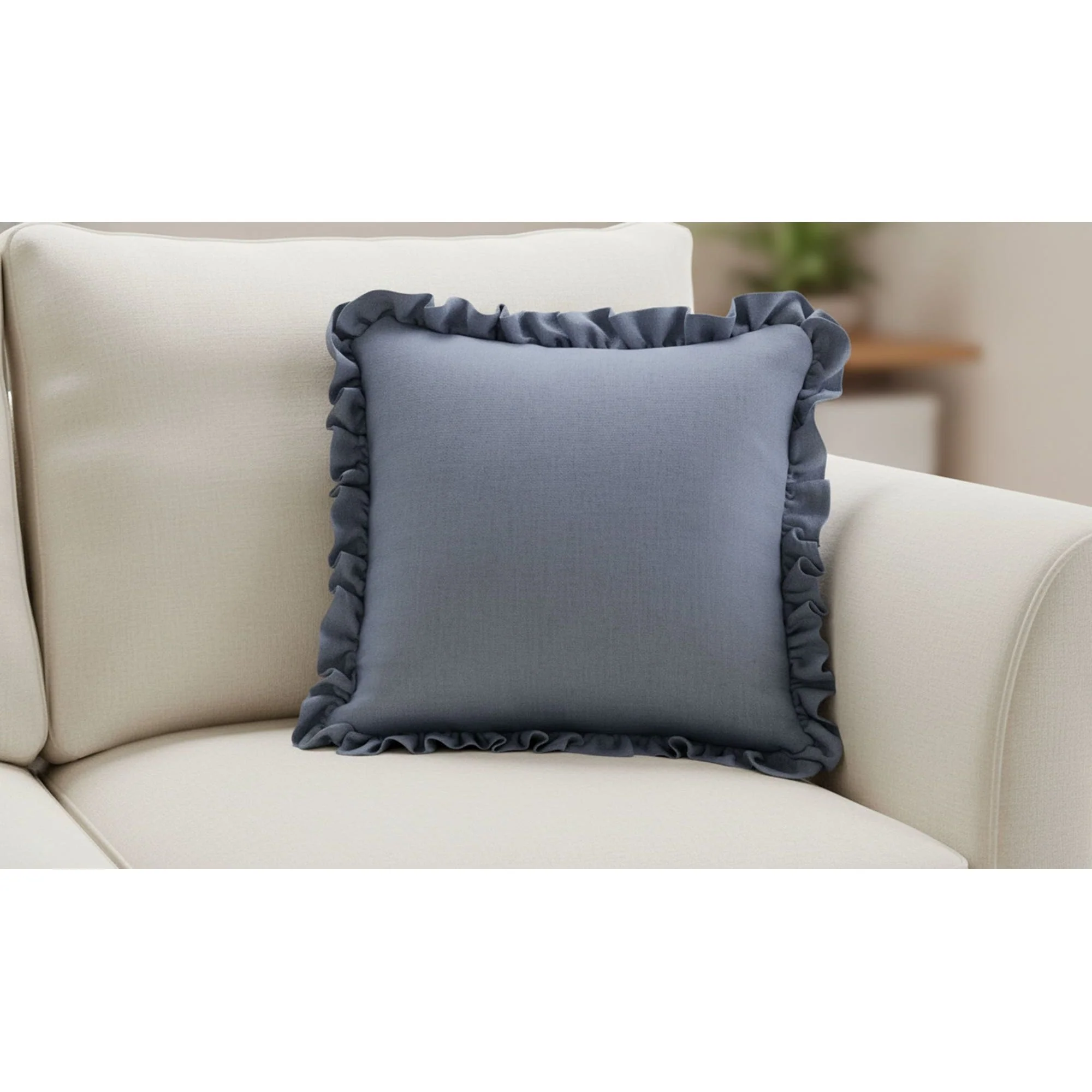 Moe's Home Betty 25 Inch Cushion Blue - Image 2