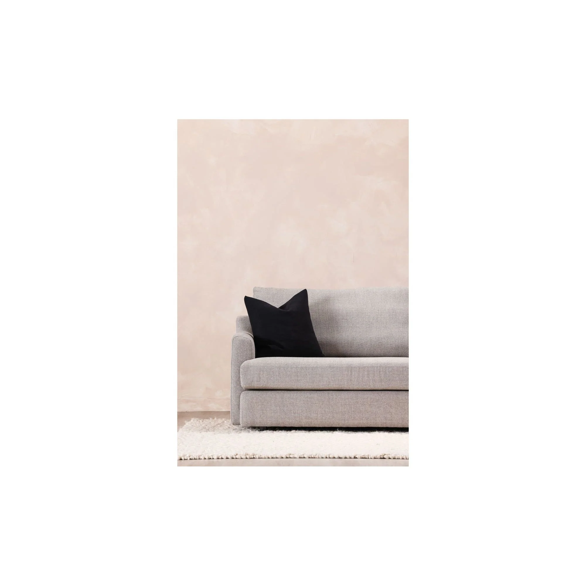 Moe's Home Black Mineral Prairie Pillow - Image 2